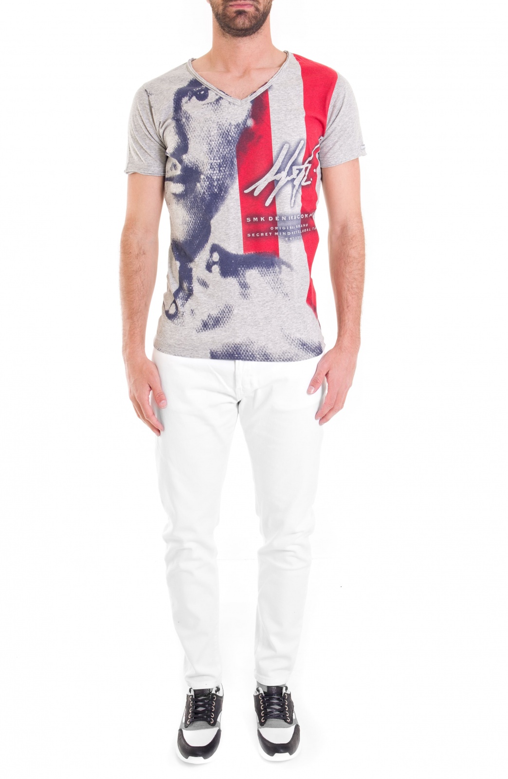 T-SHIRT FACE FLAG