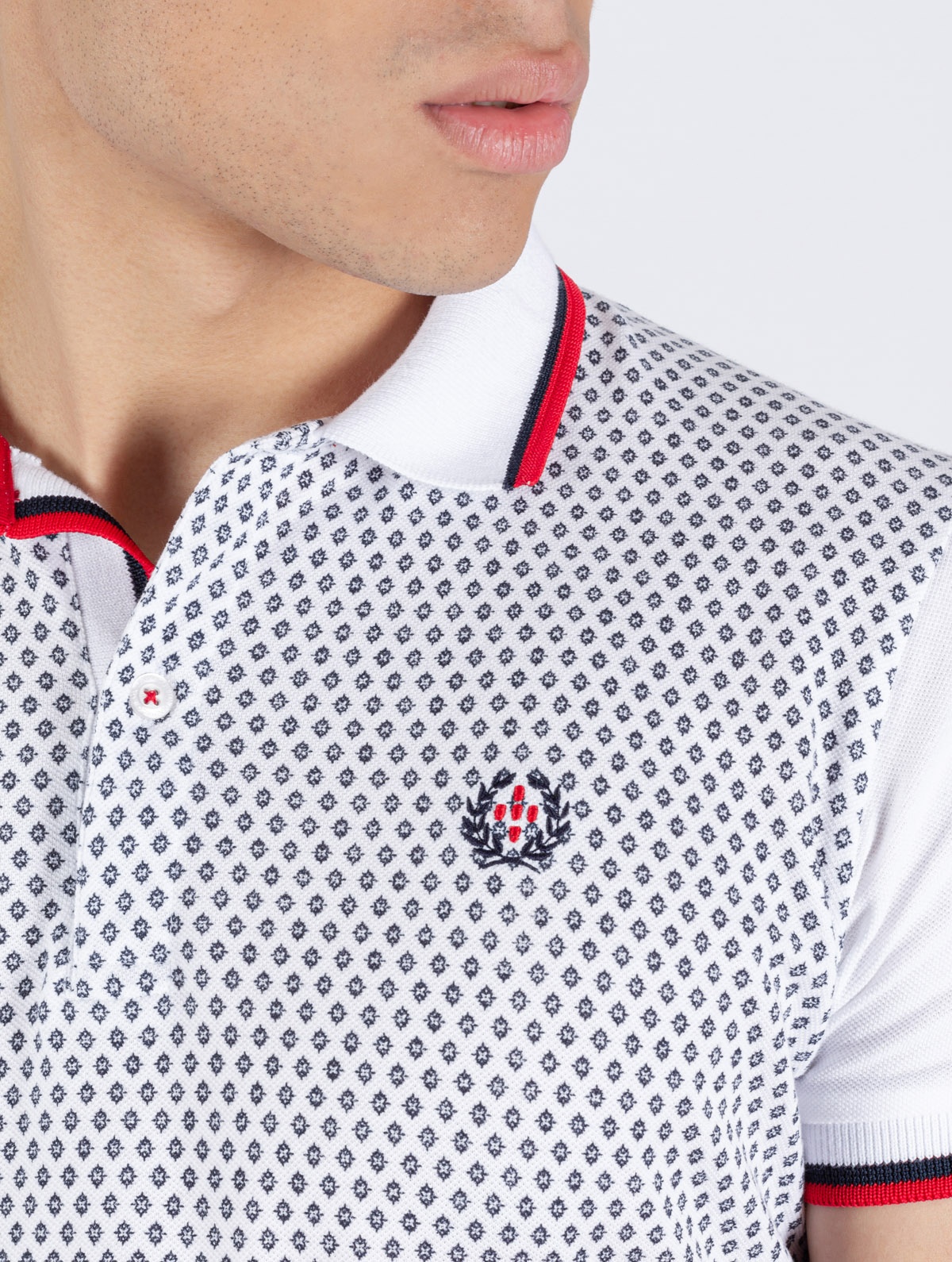 POLO SMK FLOWER PRINTED