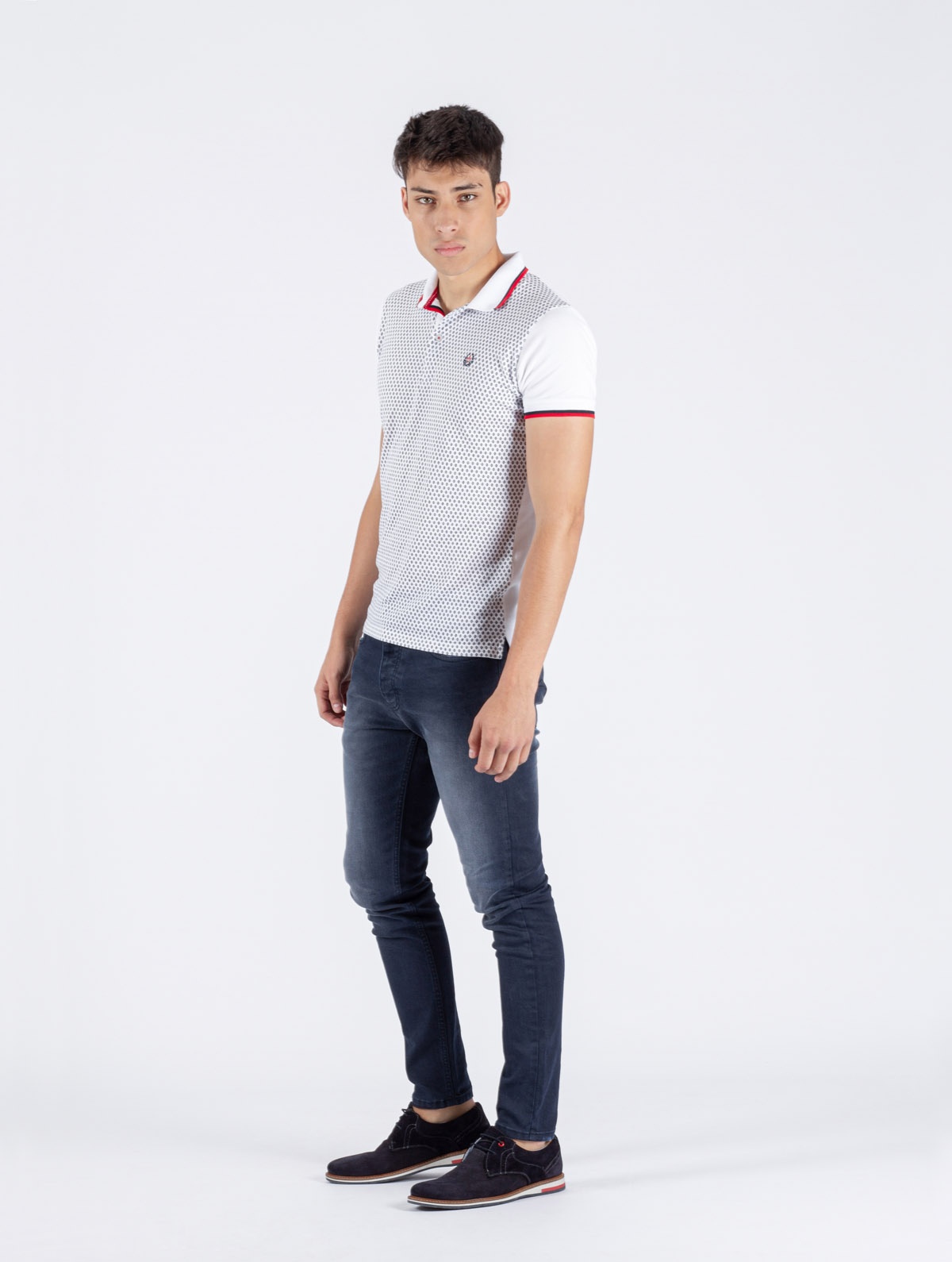 POLO SMK FLOWER PRINTED