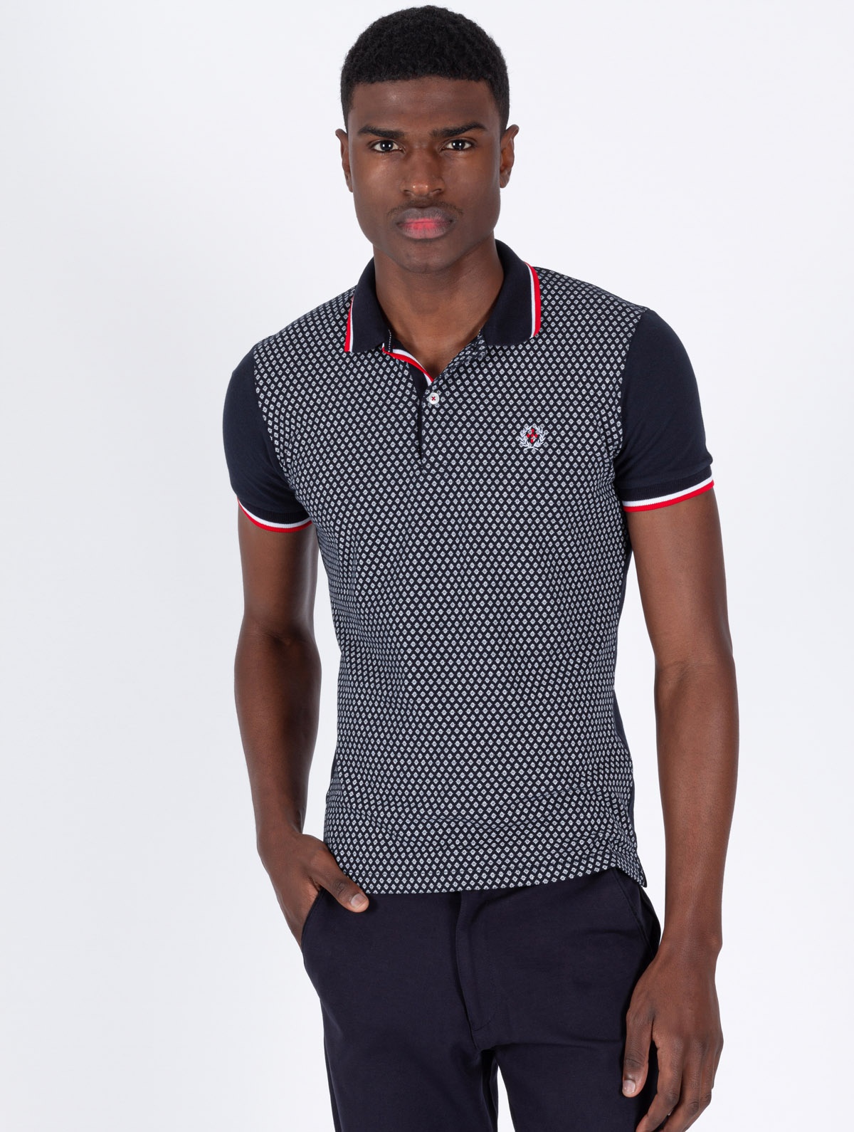 POLO SMK FLOWER PRINTED
