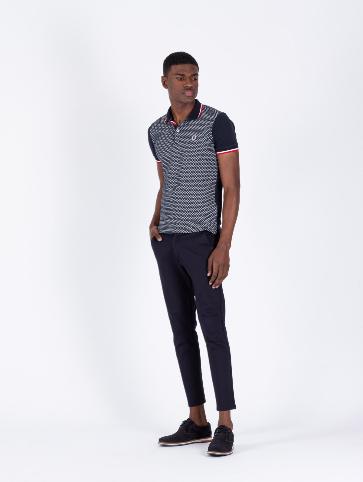 POLO SMK FLOWER PRINTED