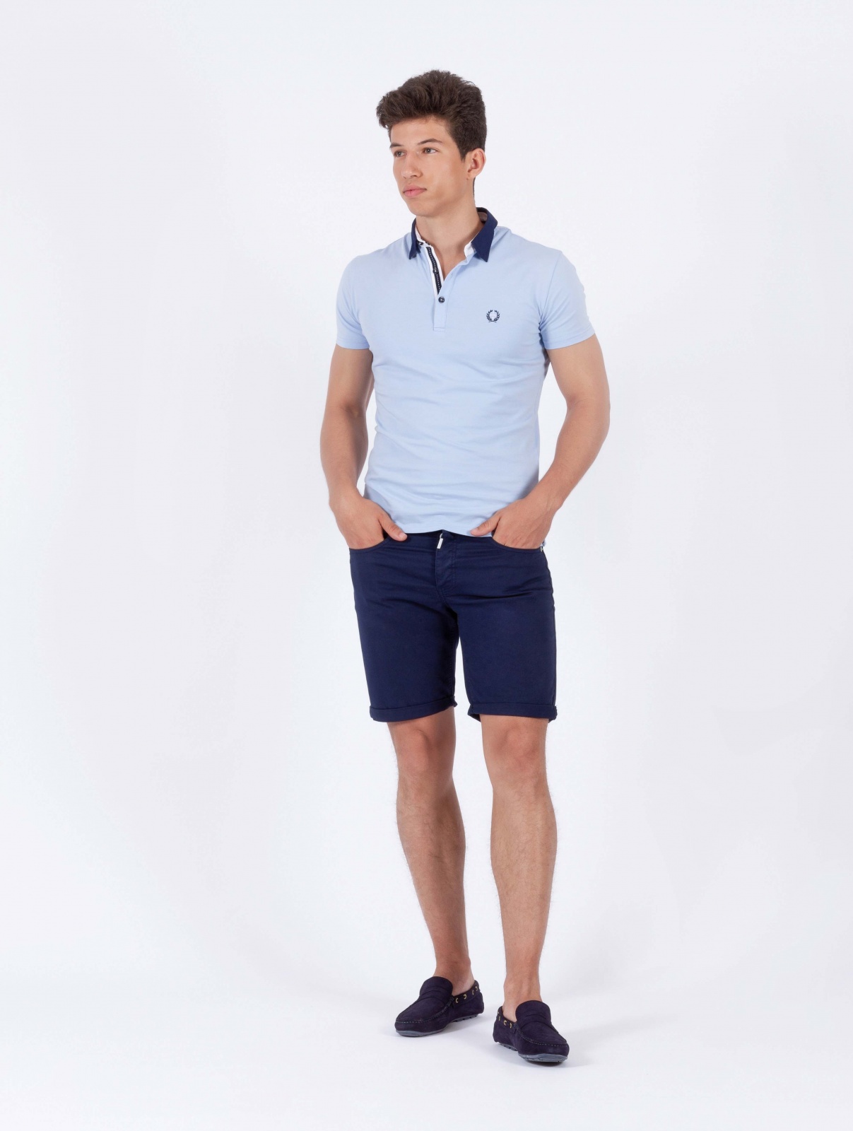 POLO SMK BLUE COLLOR