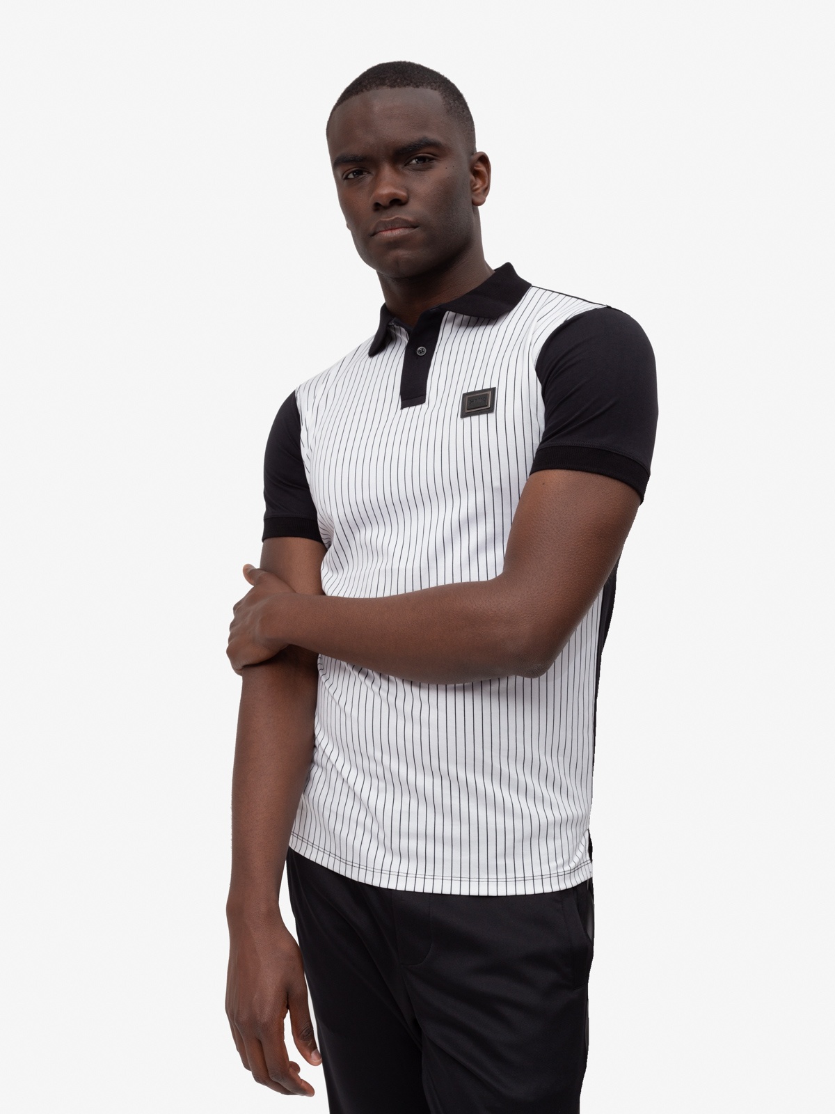 POLO SMK BLACK STRIPES