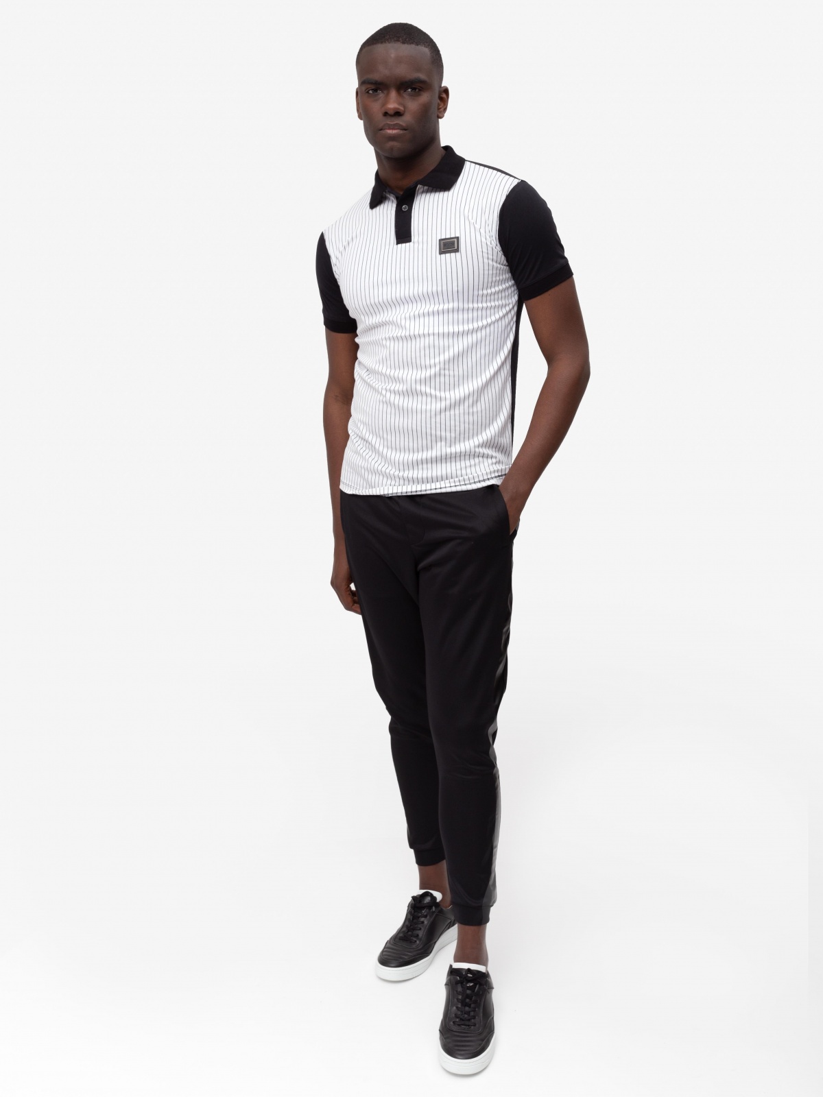 POLO SMK BLACK STRIPES