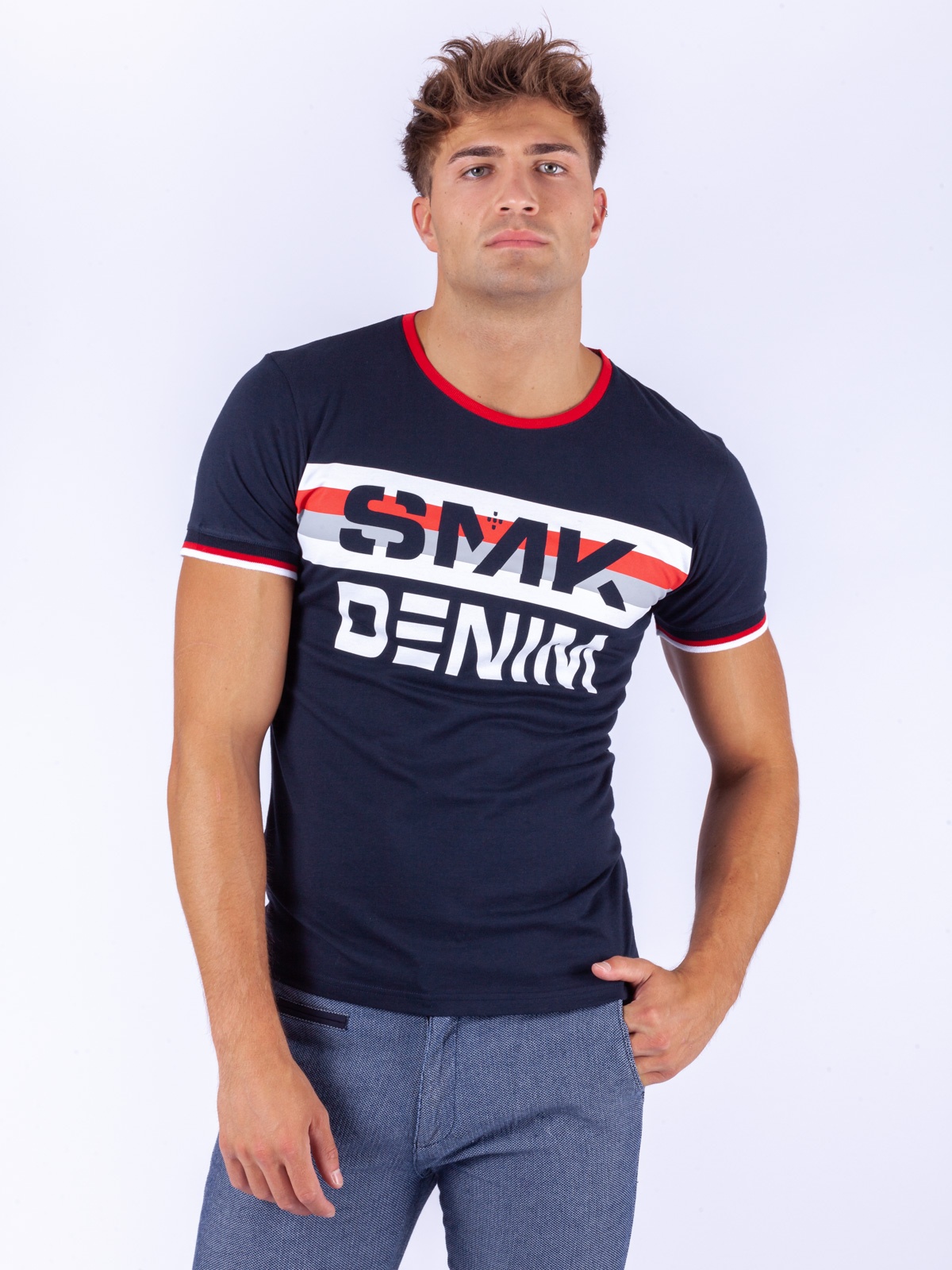 T-SHIRT SMK DENIM