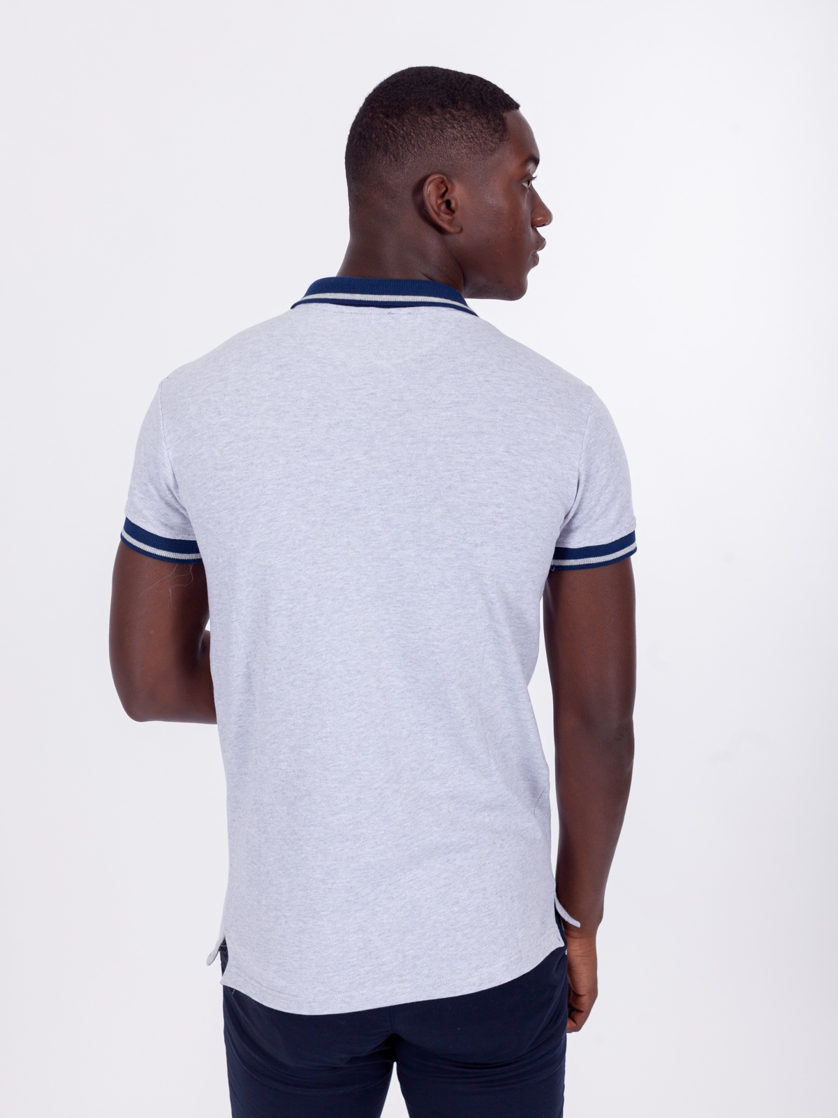 POLO SMK GRAY FASHION