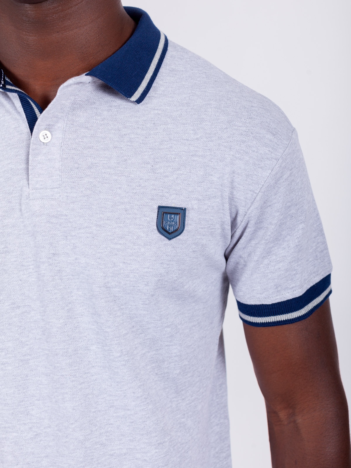 POLO SMK GRAY FASHION