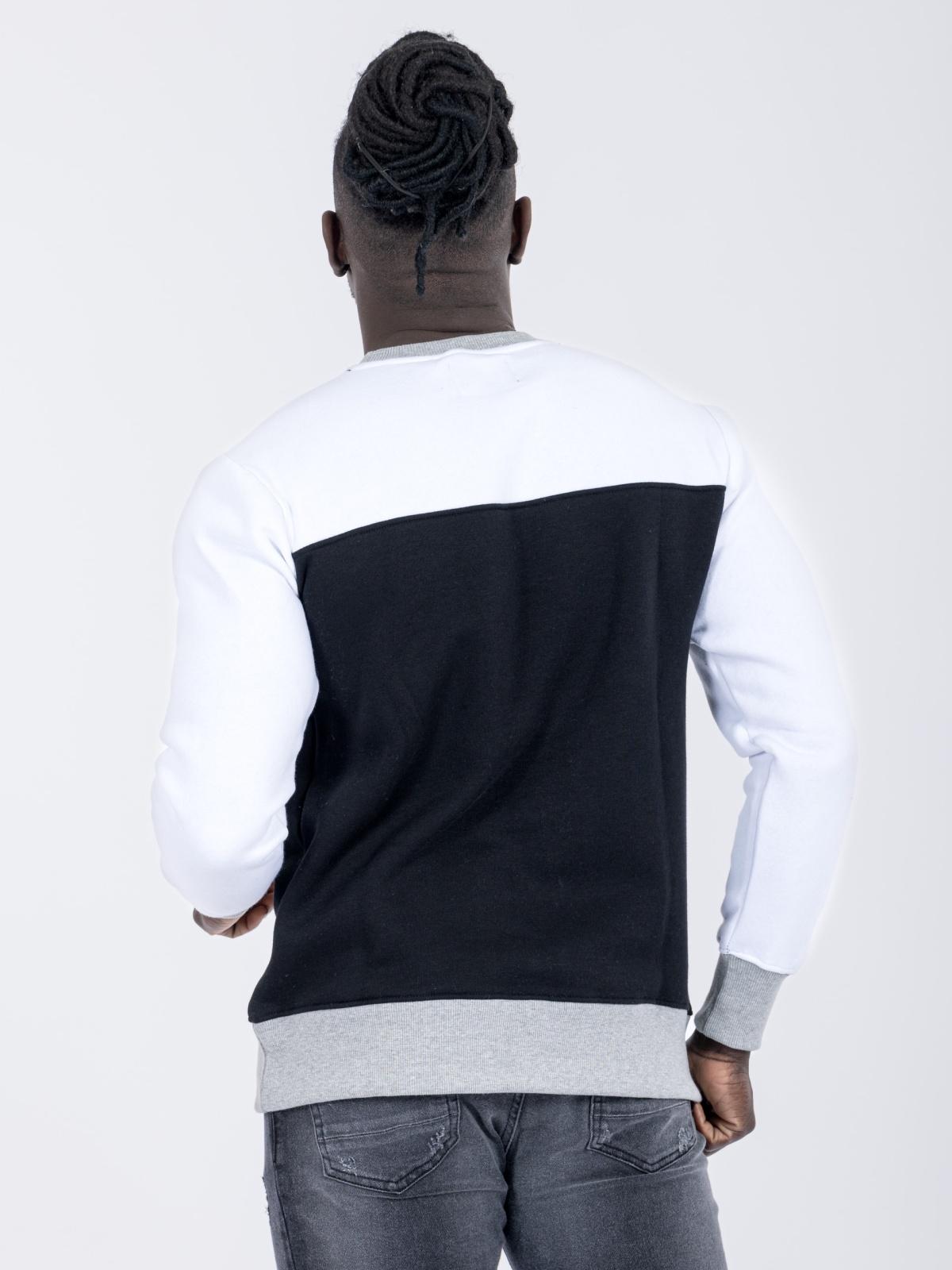 SWEAT SMK COLOR SHOULDER