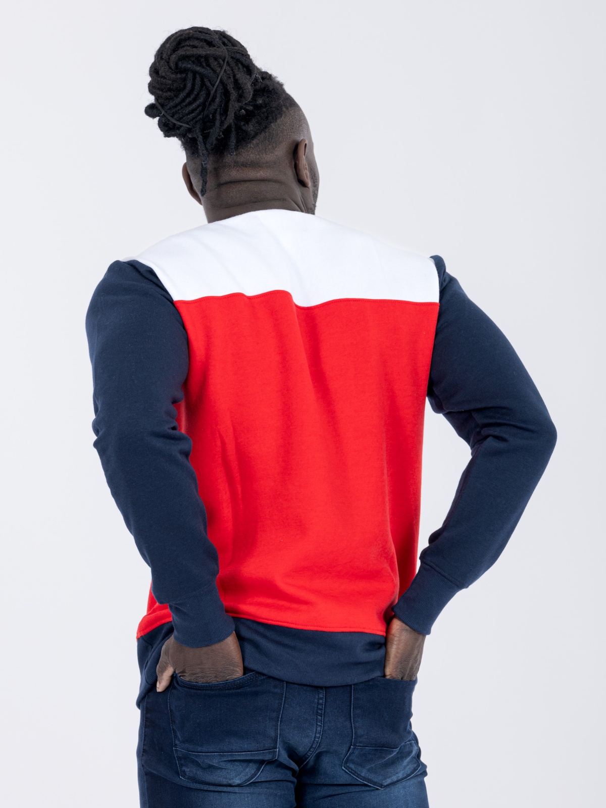 SWEAT SMK COLOR SHOULDER