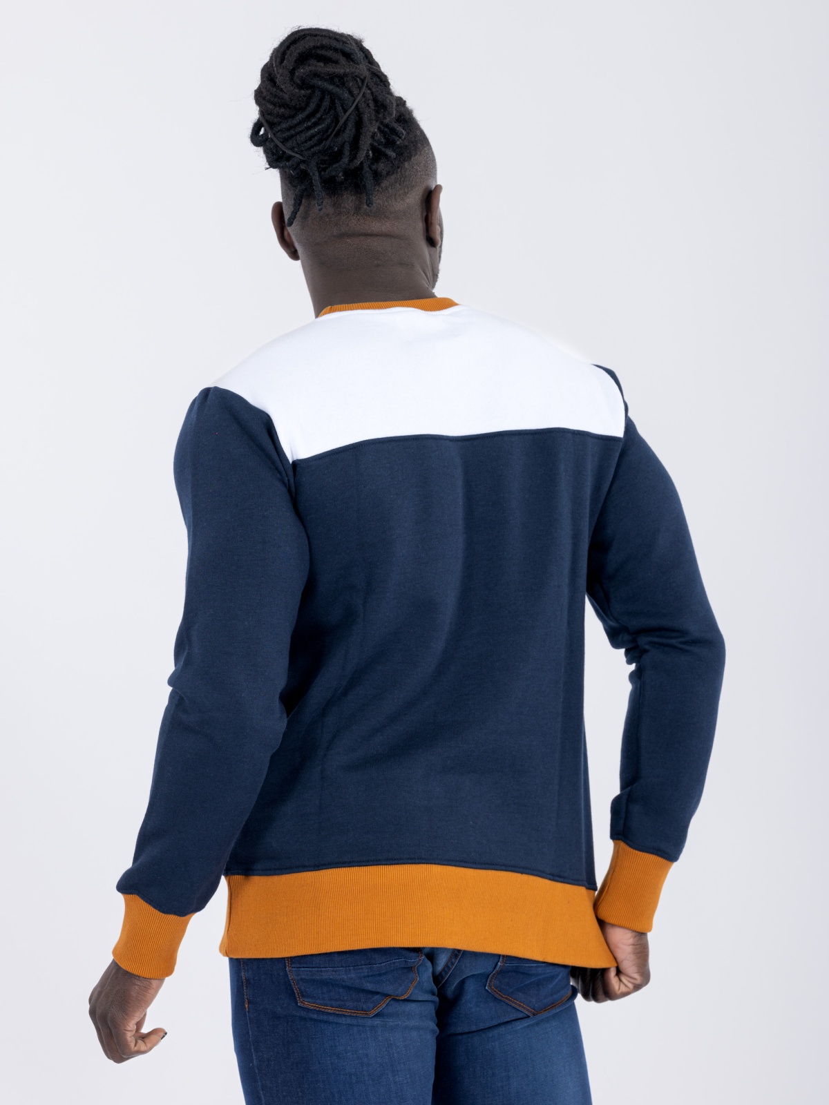 SWEAT SMK COLOR SHOULDER