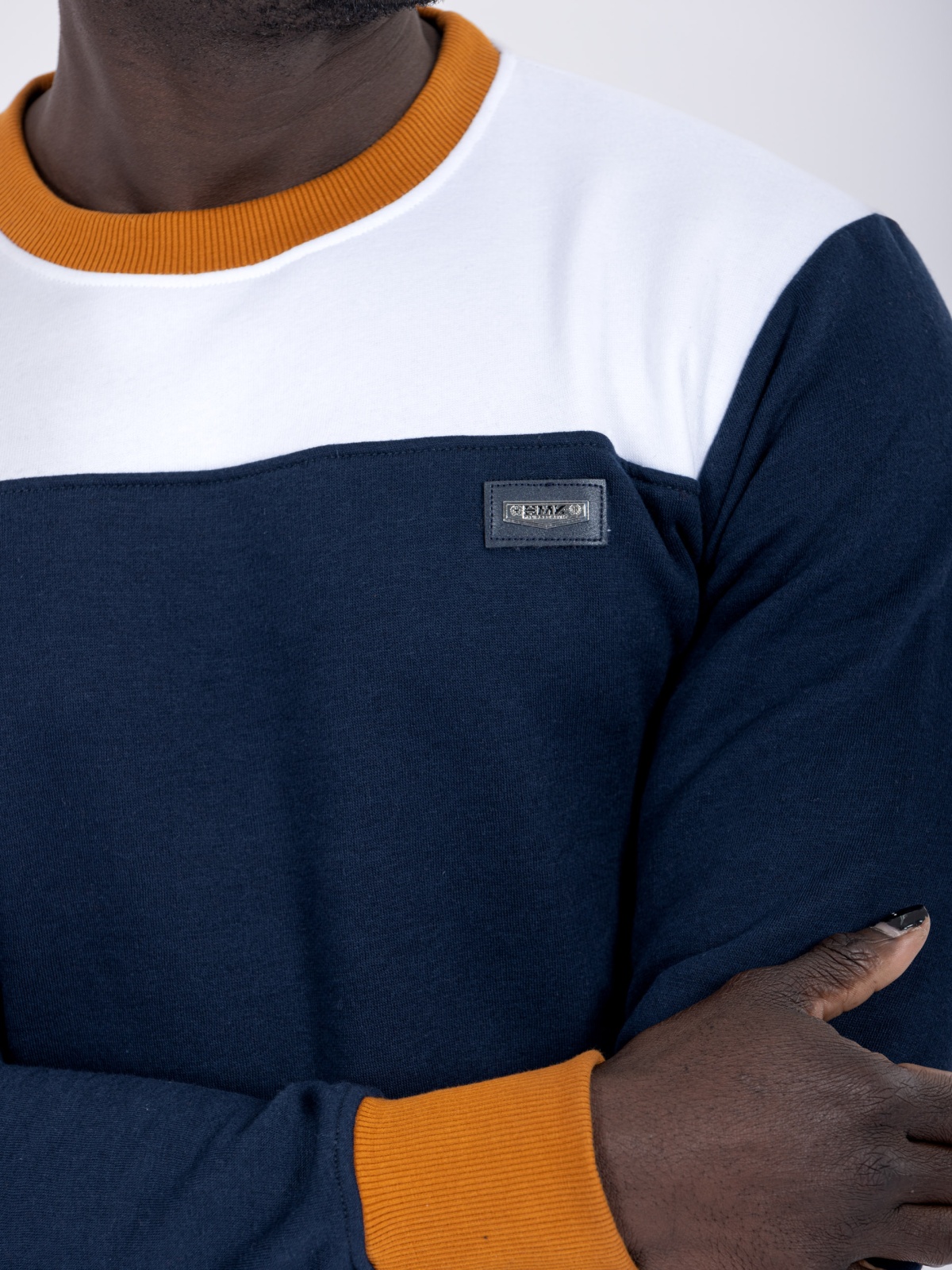 SWEAT SMK COLOR SHOULDER