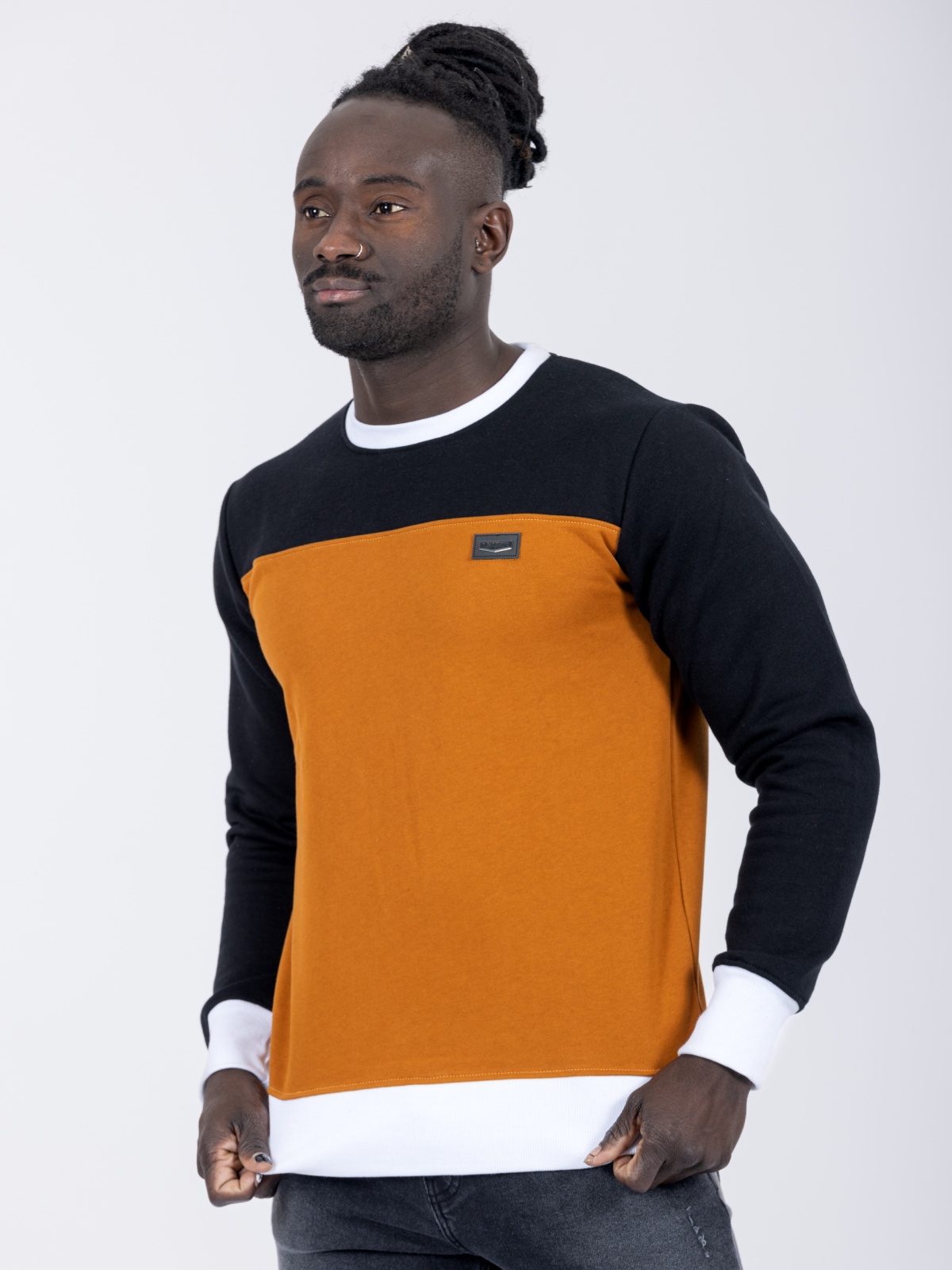 SWEAT SMK COLOR SHOULDER