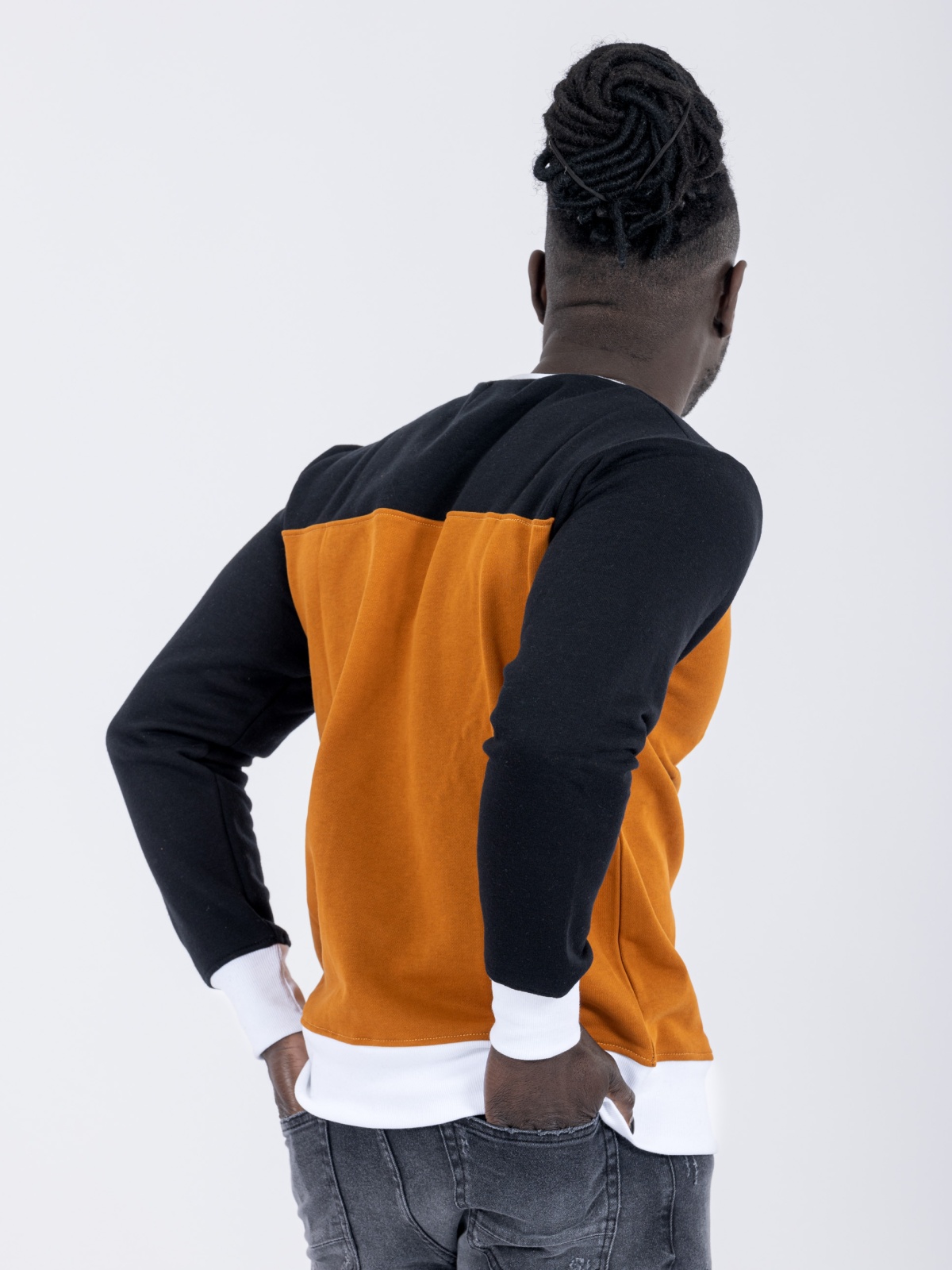 SWEAT SMK COLOR SHOULDER