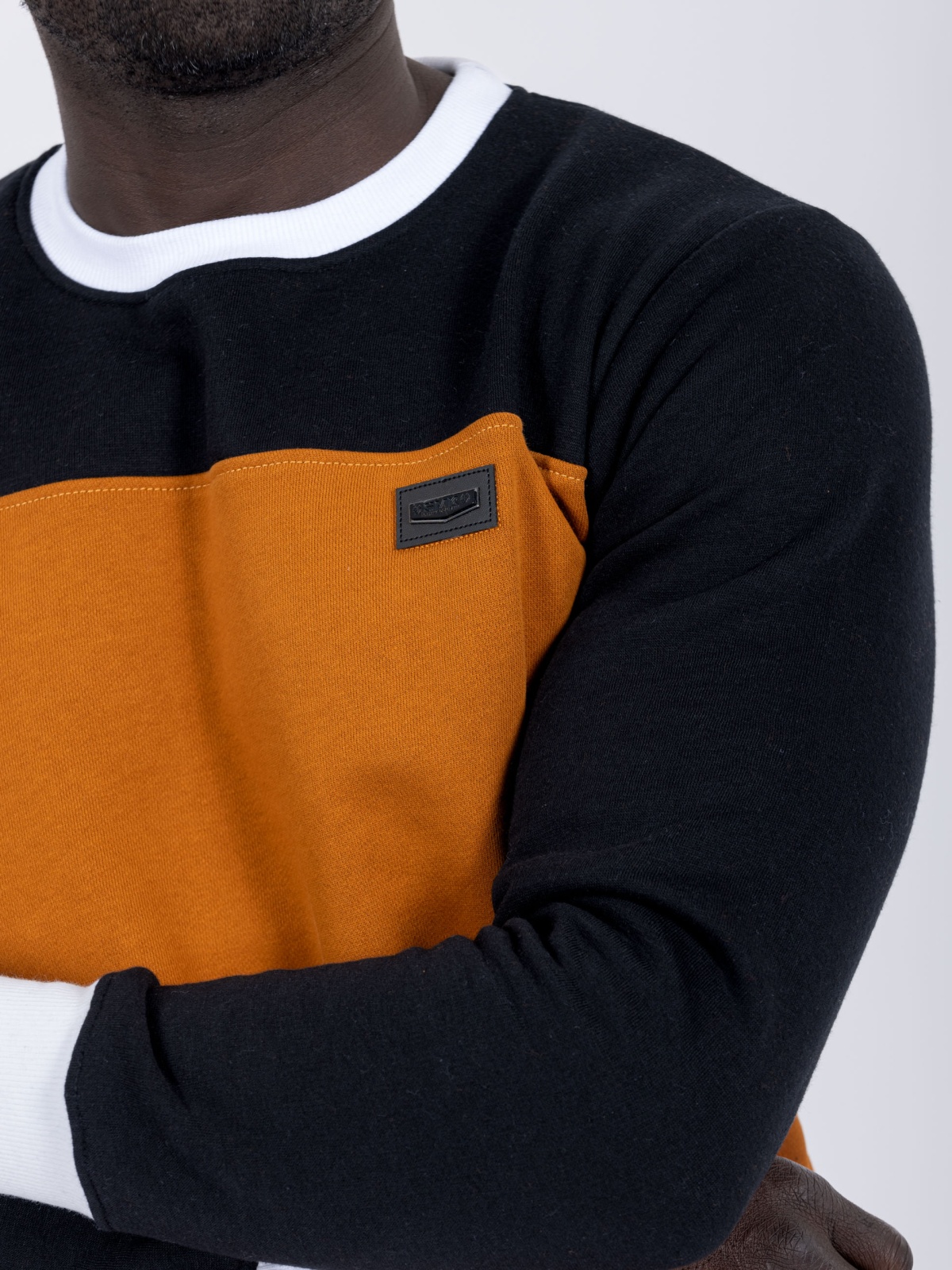 SWEAT SMK COLOR SHOULDER