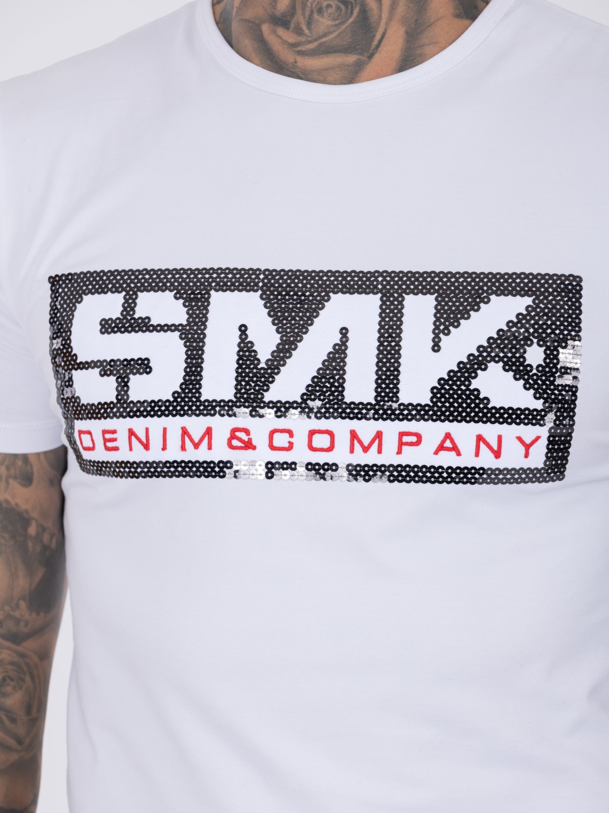 T-SHIRT SMK BLACK LOGO