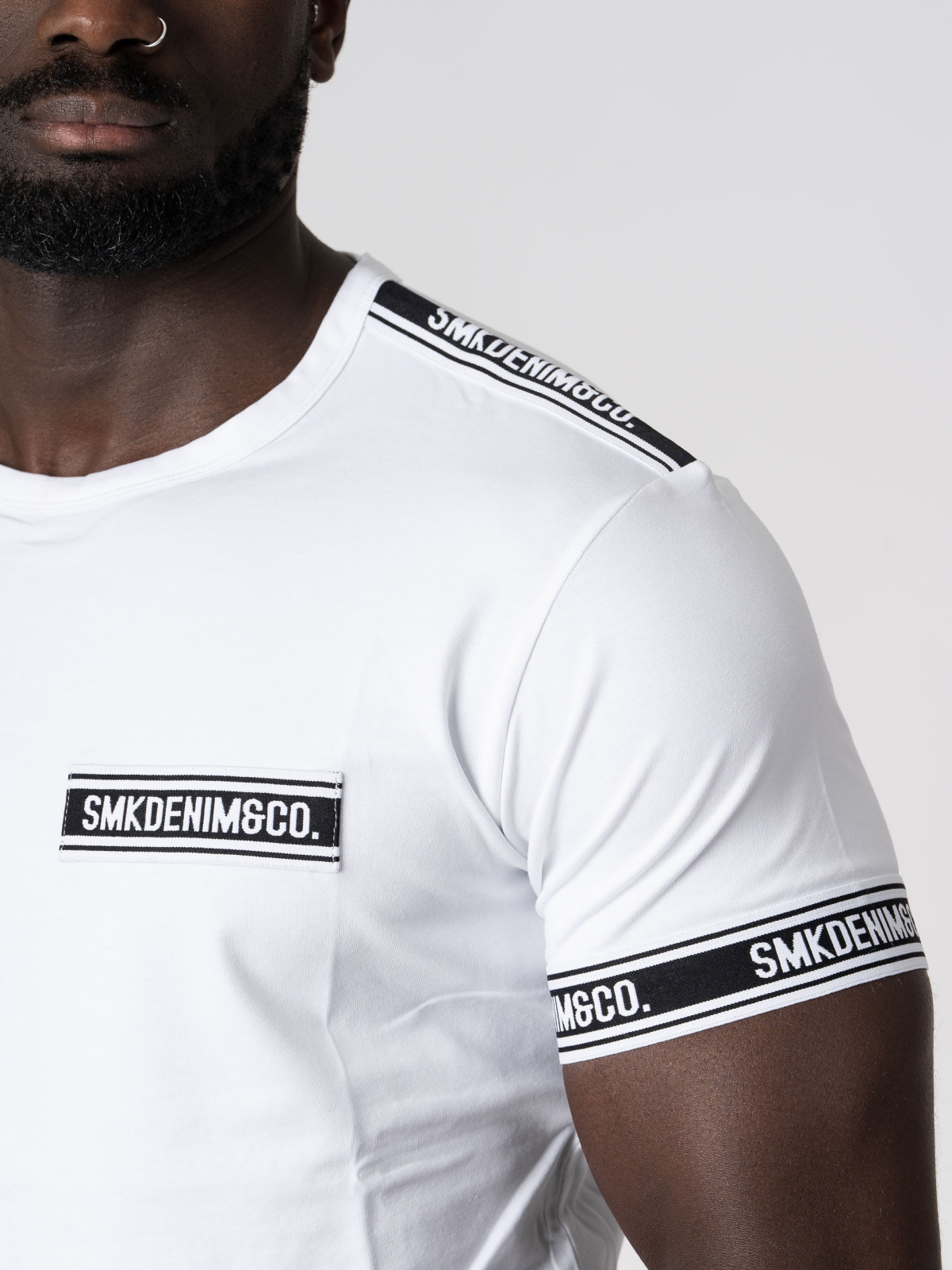 T-SHIRT SMK BRANCA DNM CO