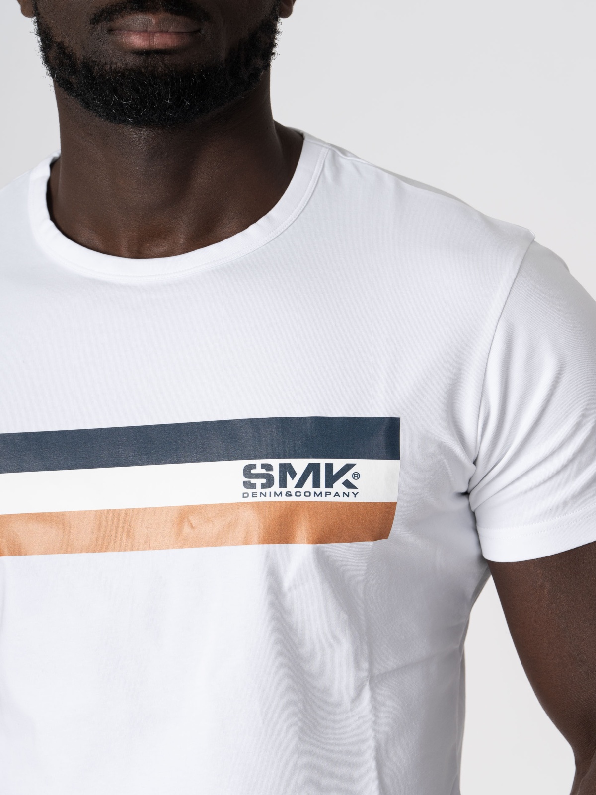 T-SHIRT SMK RISCA CAMEL