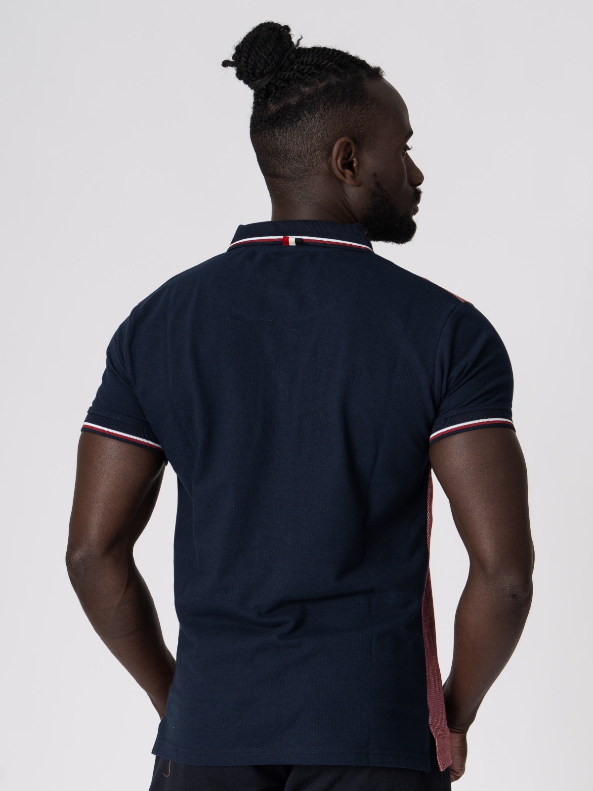 POLO SMK BORDEAUX BORDADO