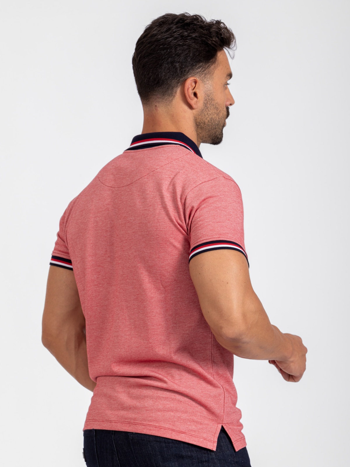 POLO SMK VERMELHO QUADRAD