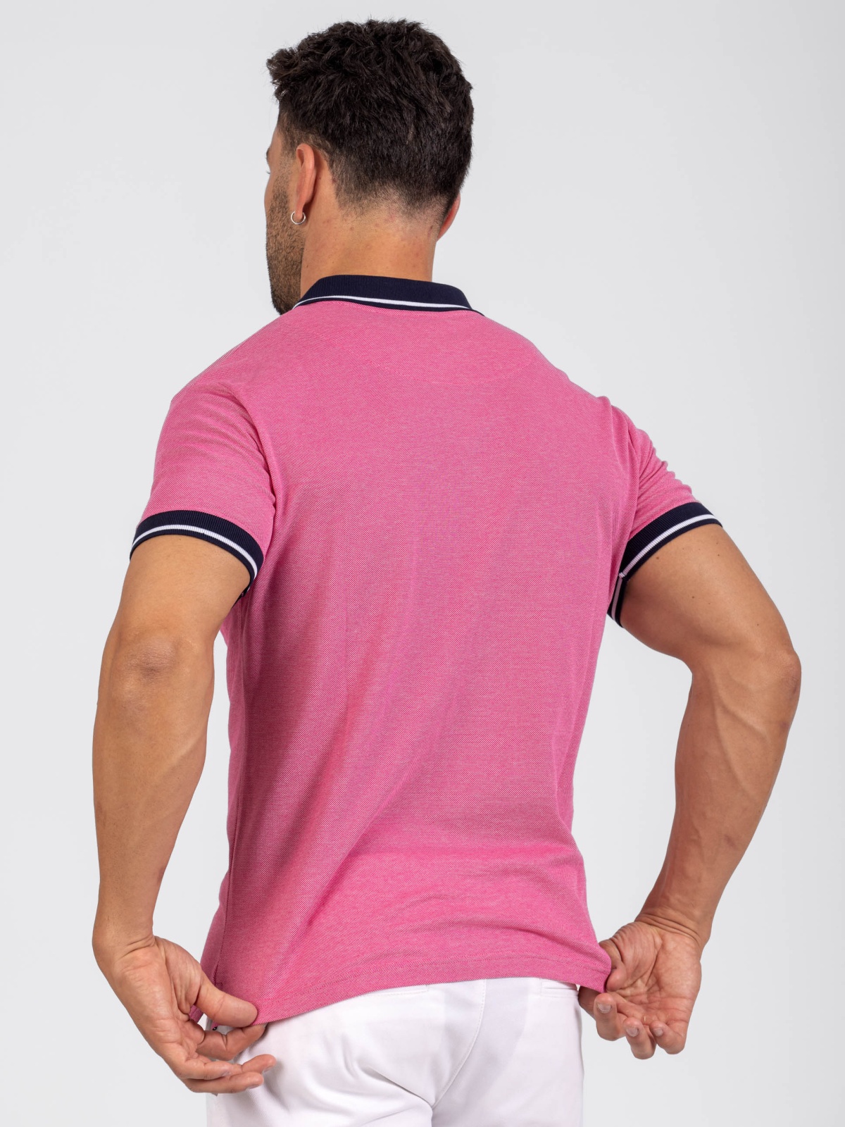 POLO SMK ROSA DOIS FUROS