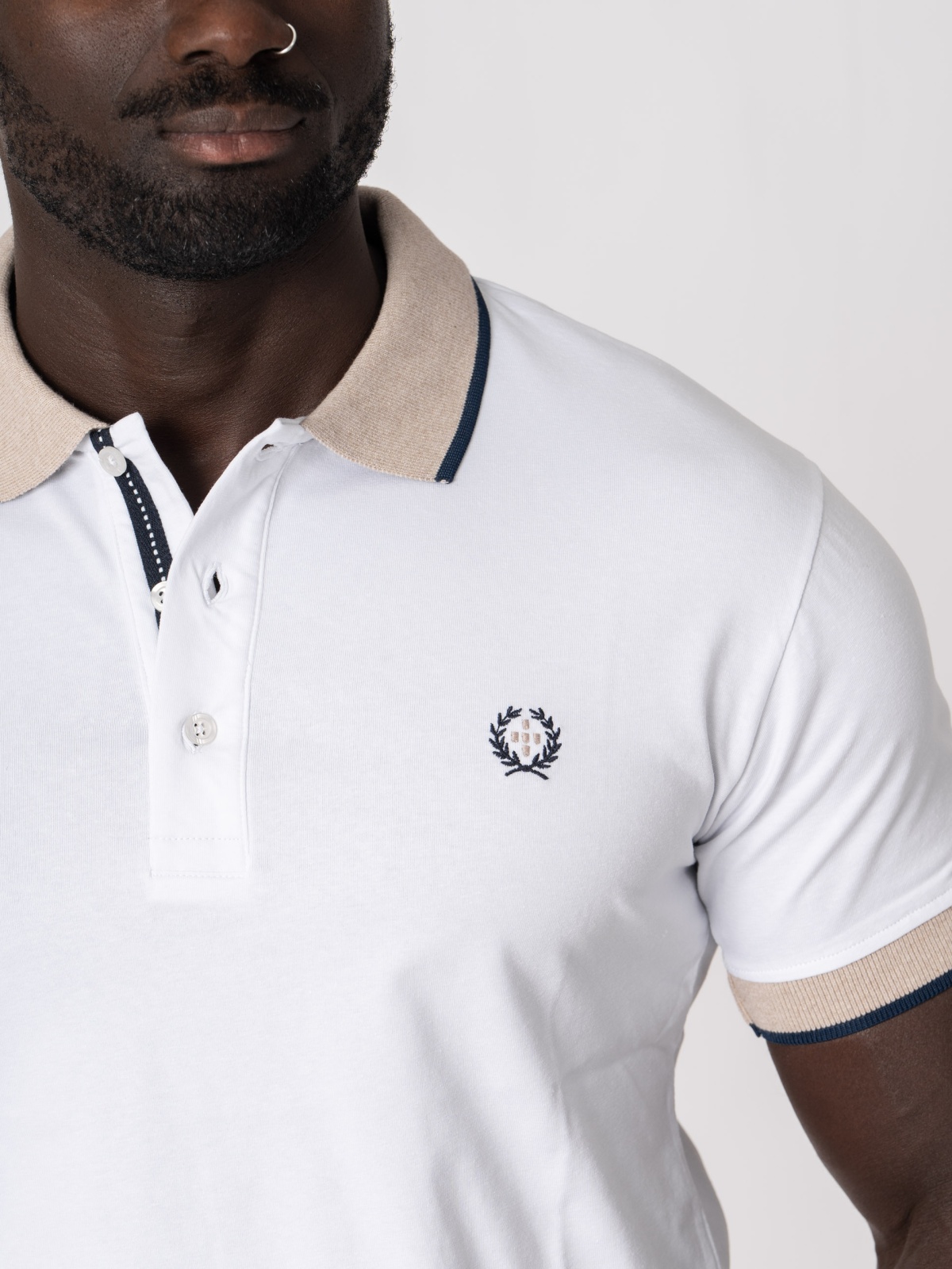 POLO SMK BRANCO BORDADO