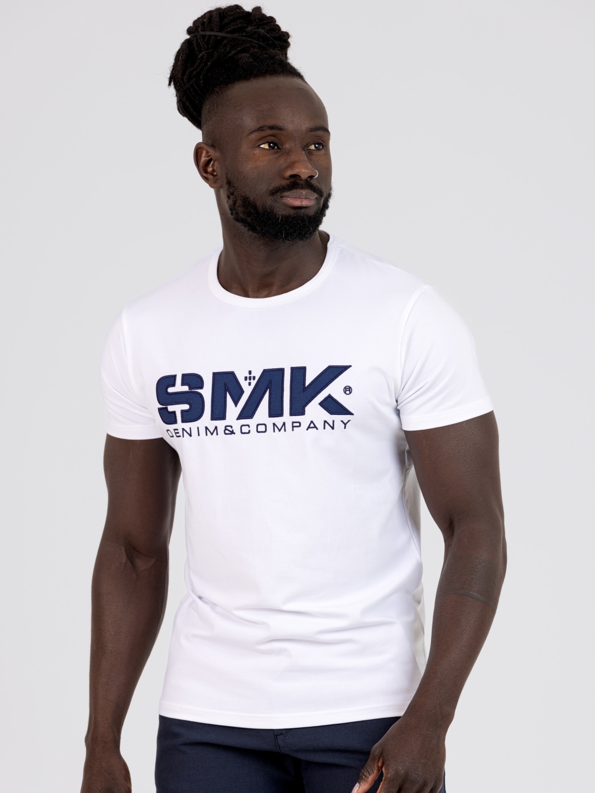 T-SHIRT SMK LETRAS MARINH