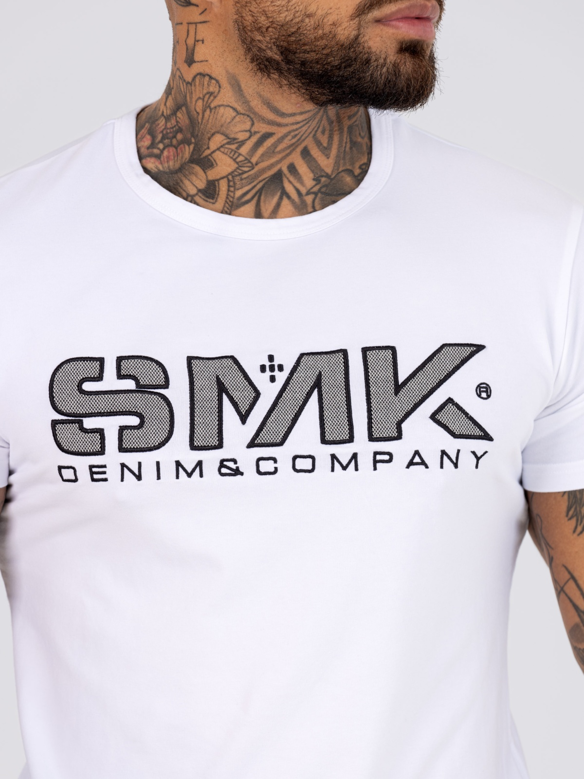 T-SHIRT SMK LETRAS PRETO