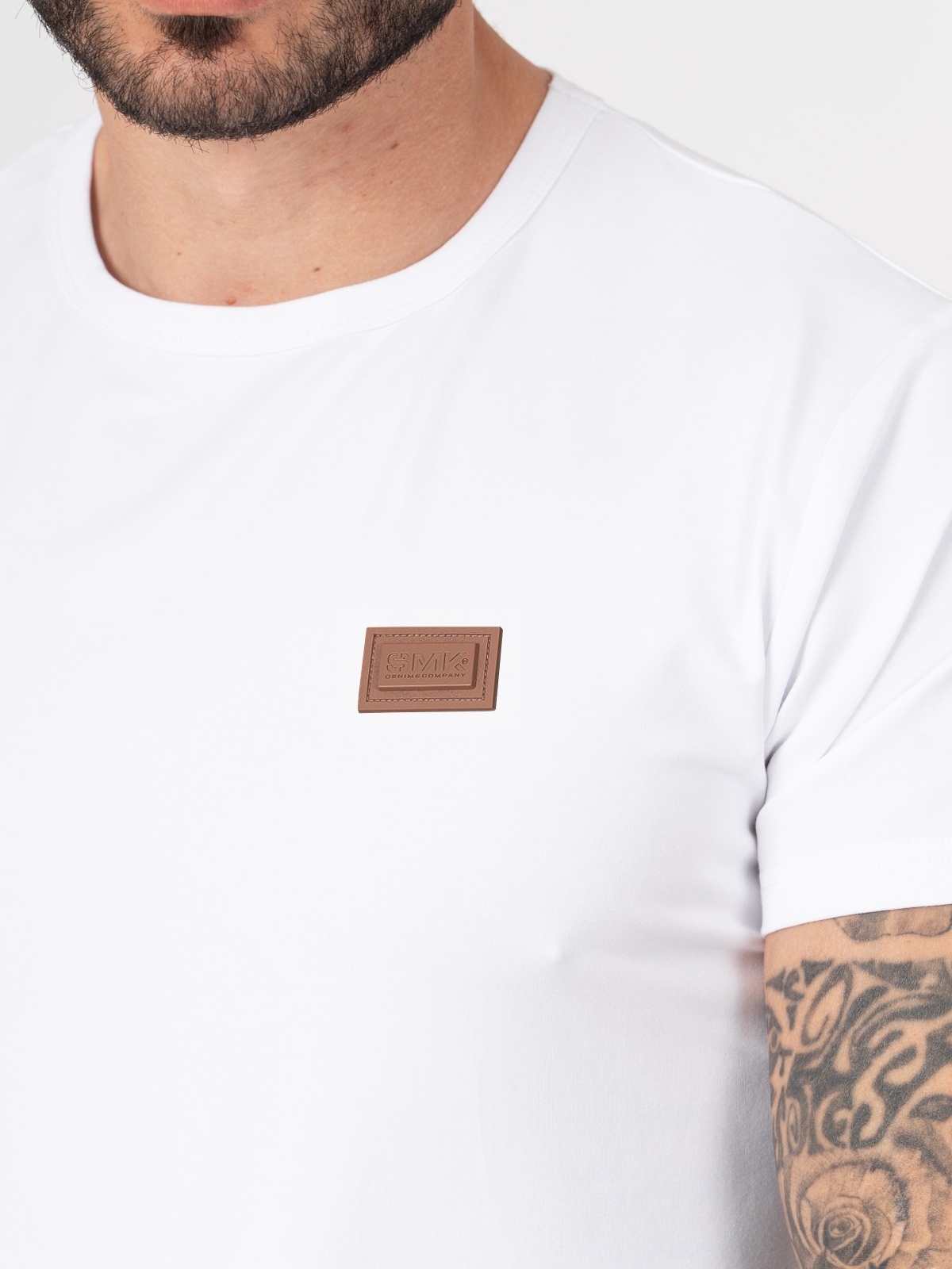 T-SHIRT SMK CHAPA CAMEL