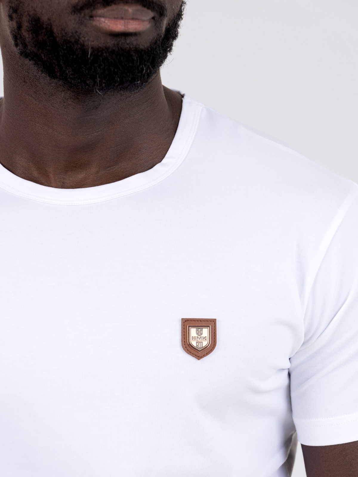 T-SHIRT SMK CHAPA CAMEL