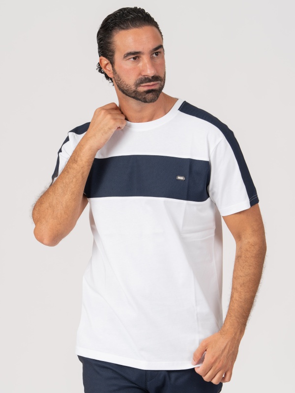 T-SHIRT SMK46 ENCAIXE MAR