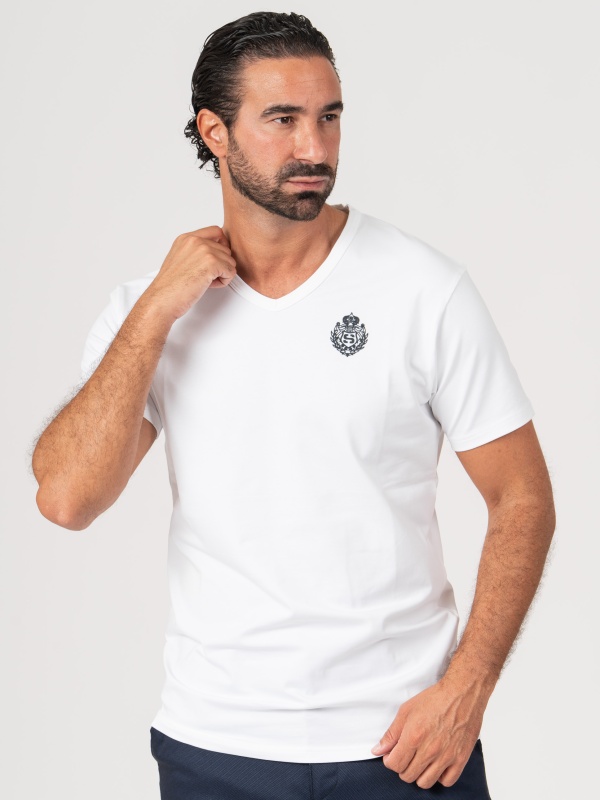 T-SHIRT SMK BRAAO BRANCO