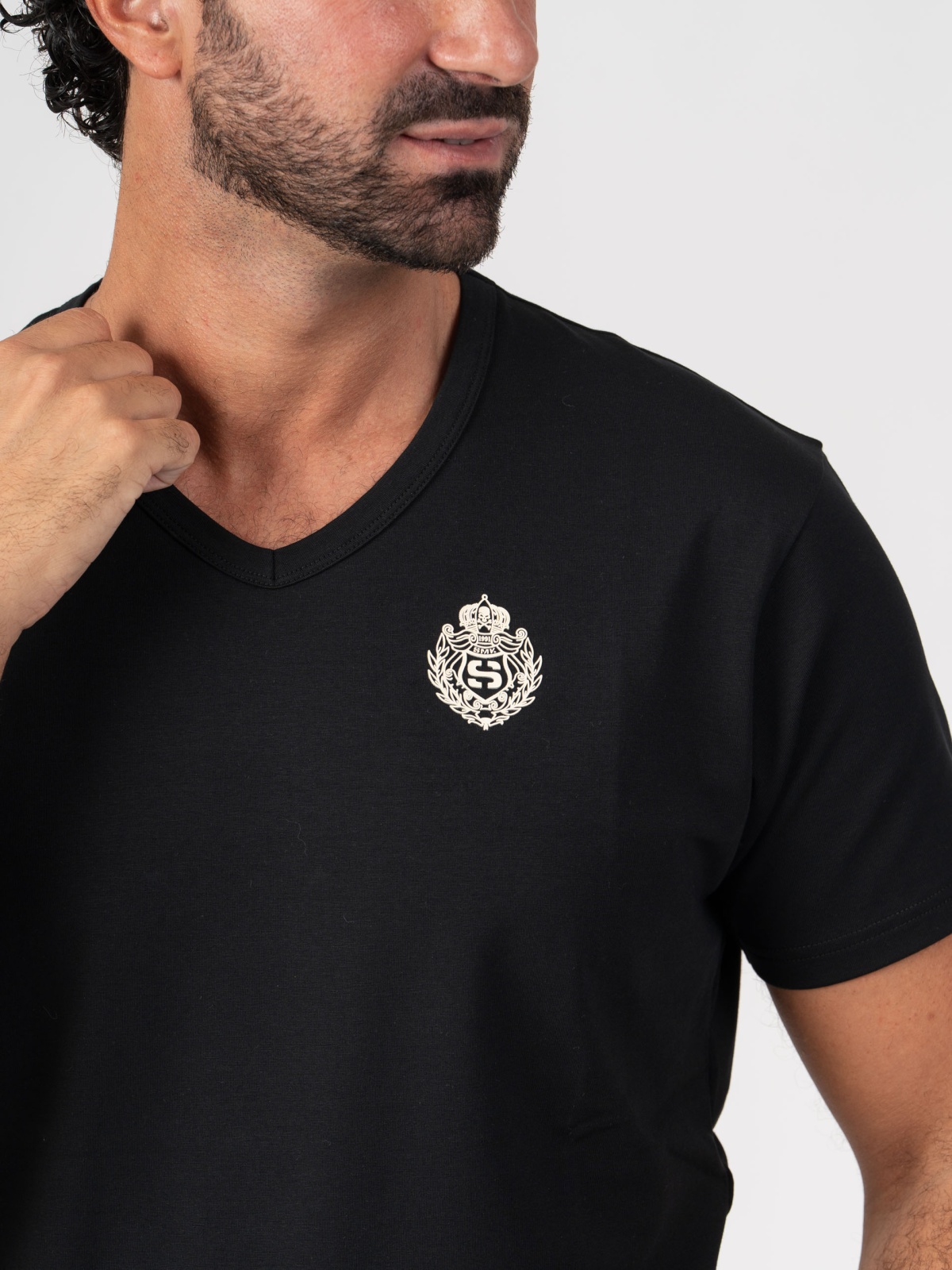 T-SHIRT SMK BRASAO PRETO