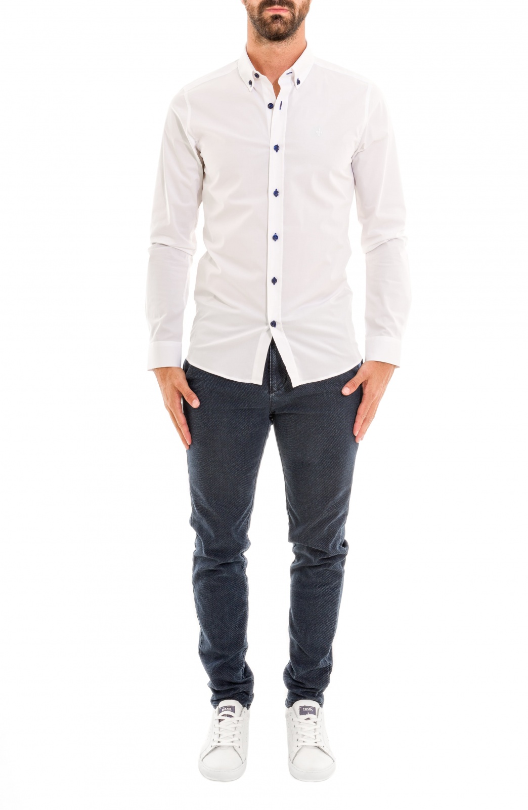 CAMISA BIANCO&COLORI