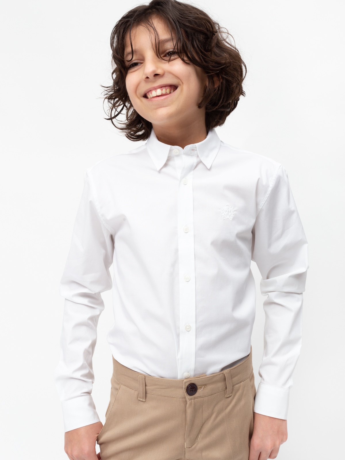 CAMISA SMKIDS WHITE I