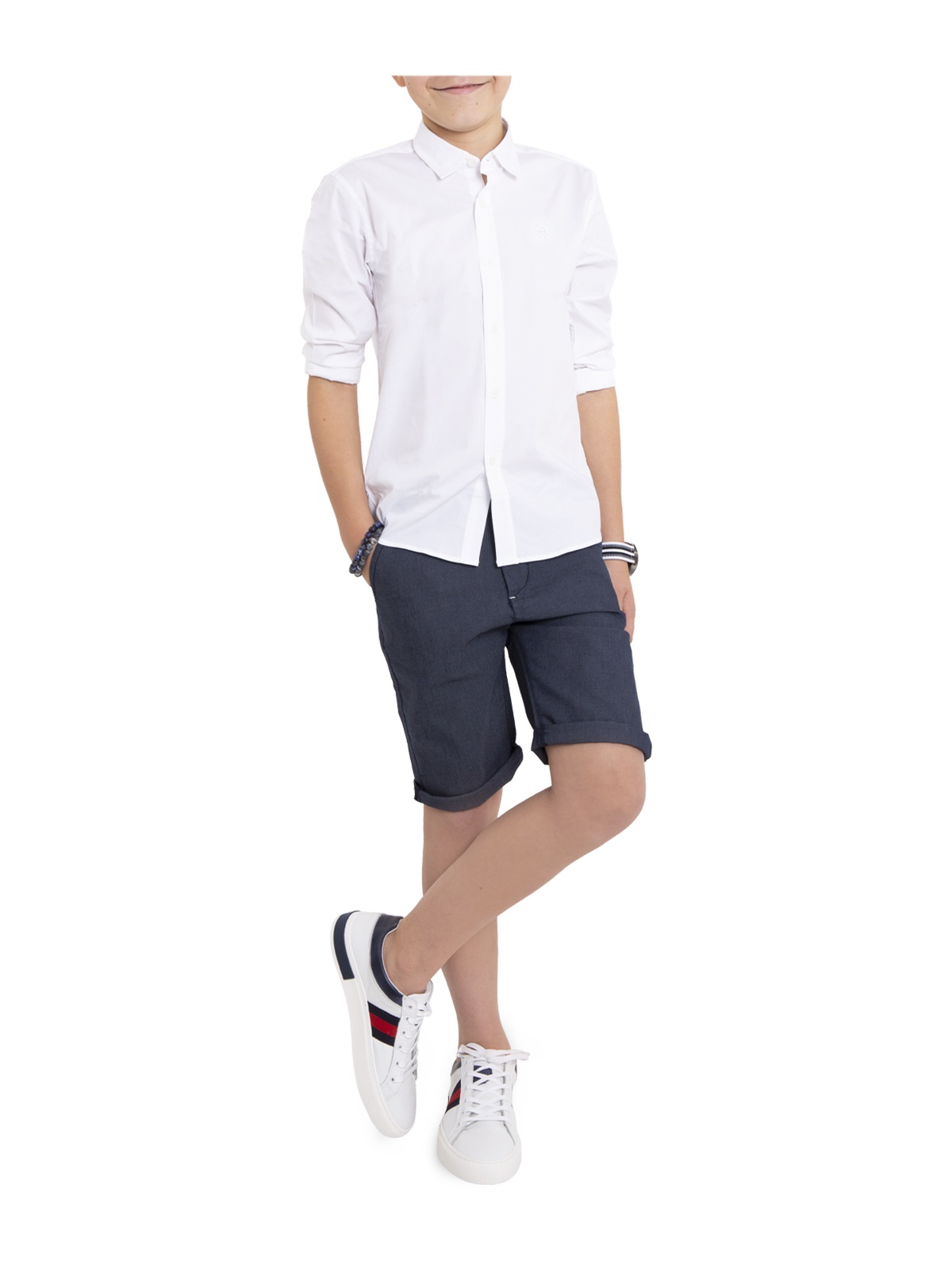 CAMISA SMKIDS WHITE I