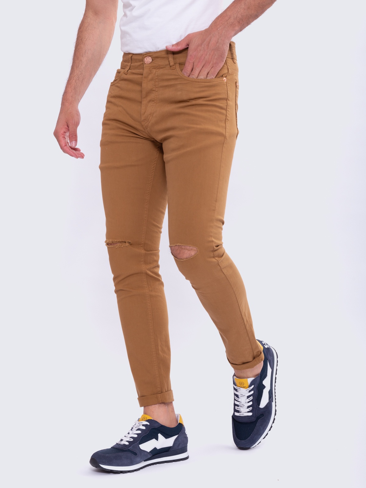 CALÇA SMK  COLOR CAMEL