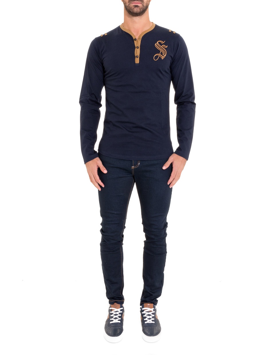POLO BUTTON & EMBROIDERY