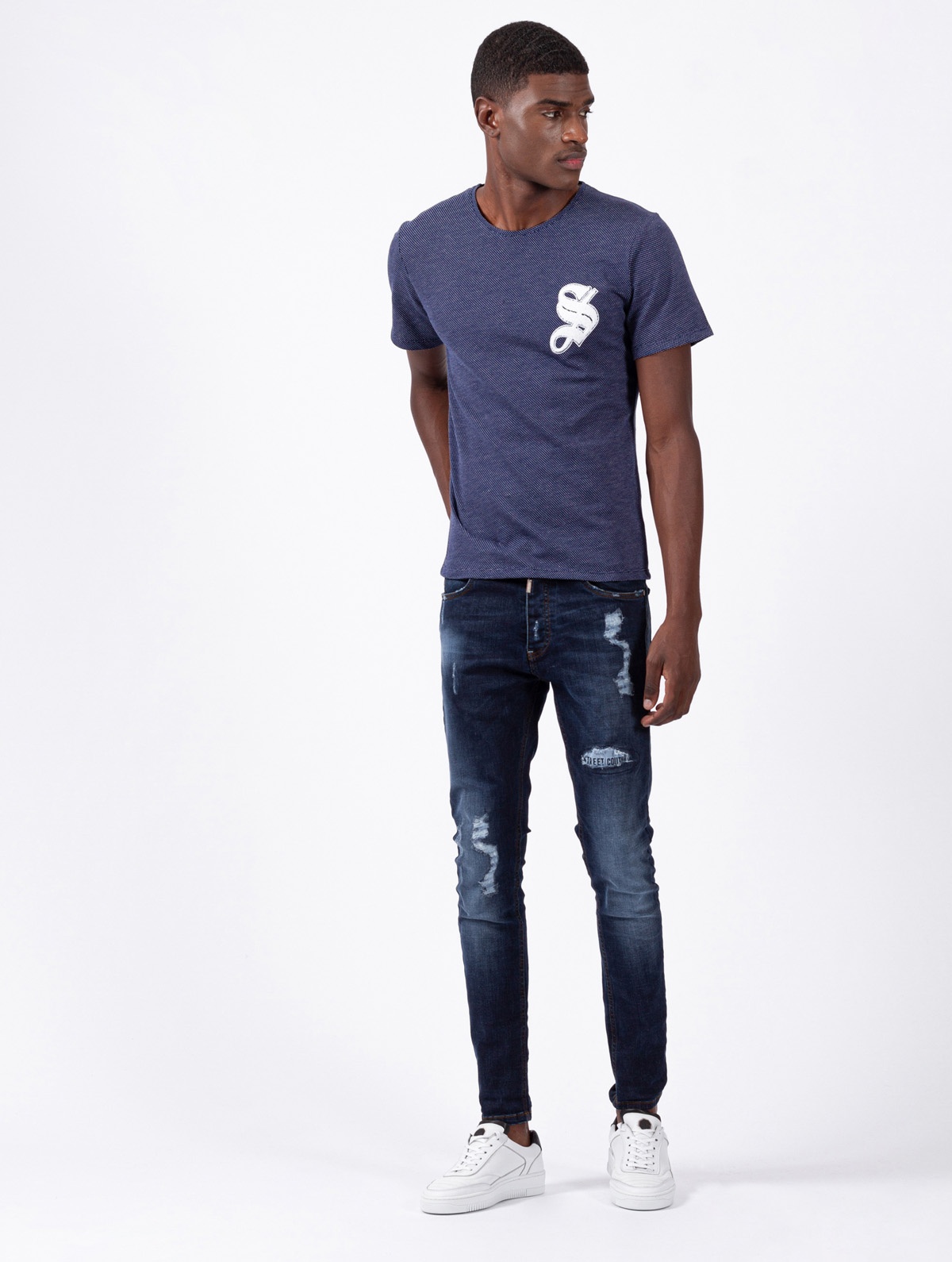 T-SHIRT SMK WHITE POINT