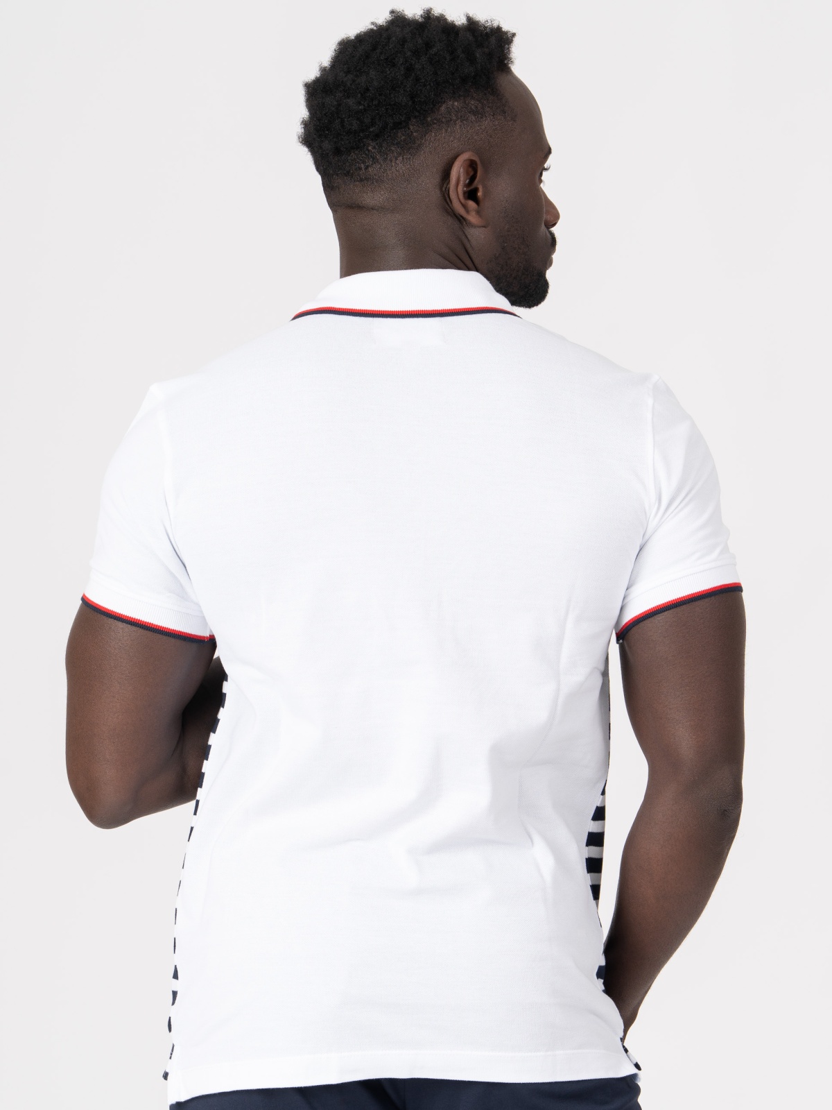 POLO SMK BRANCO RISCAS