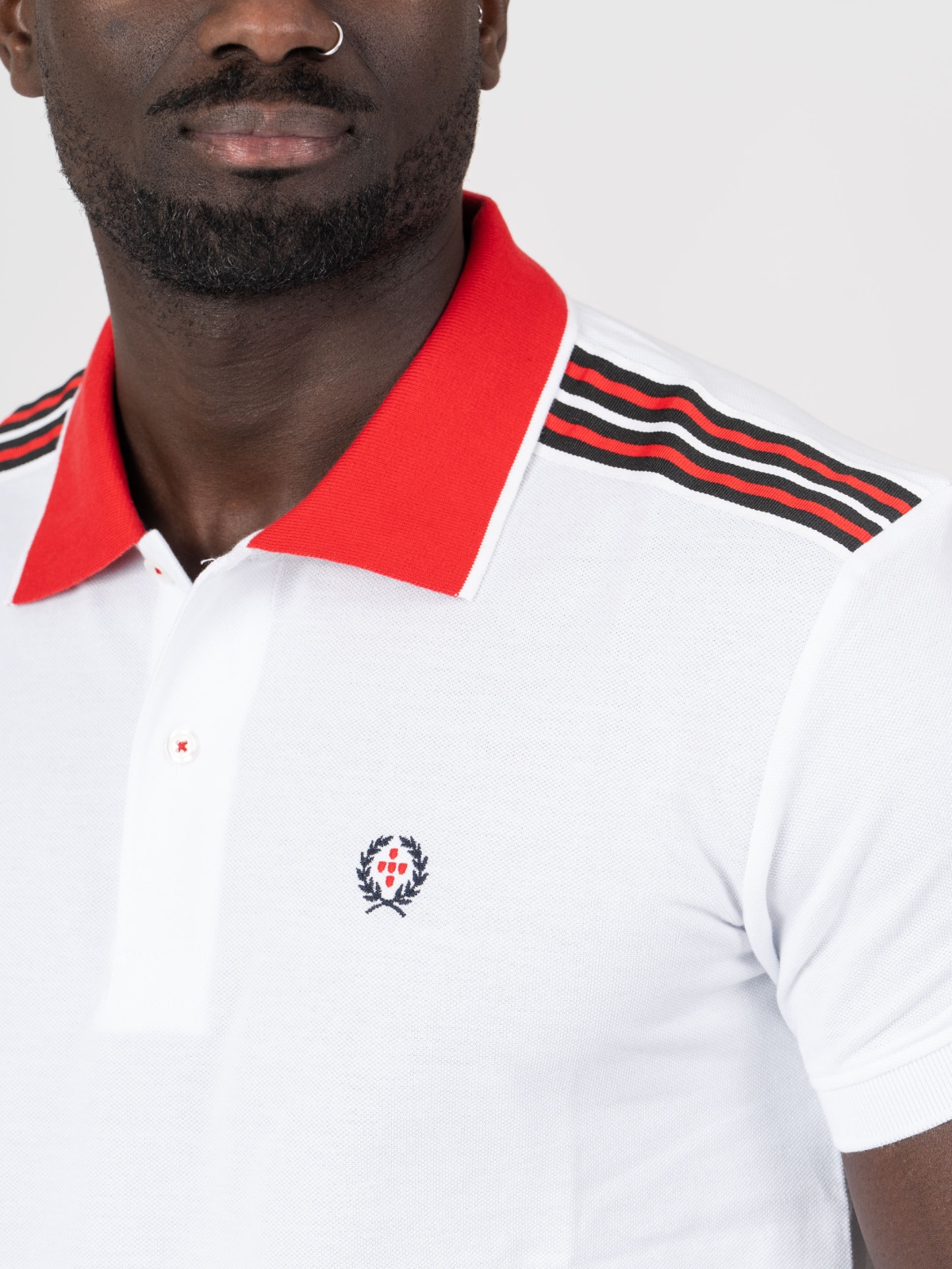 POLO SMK BRANCO GOLA V
