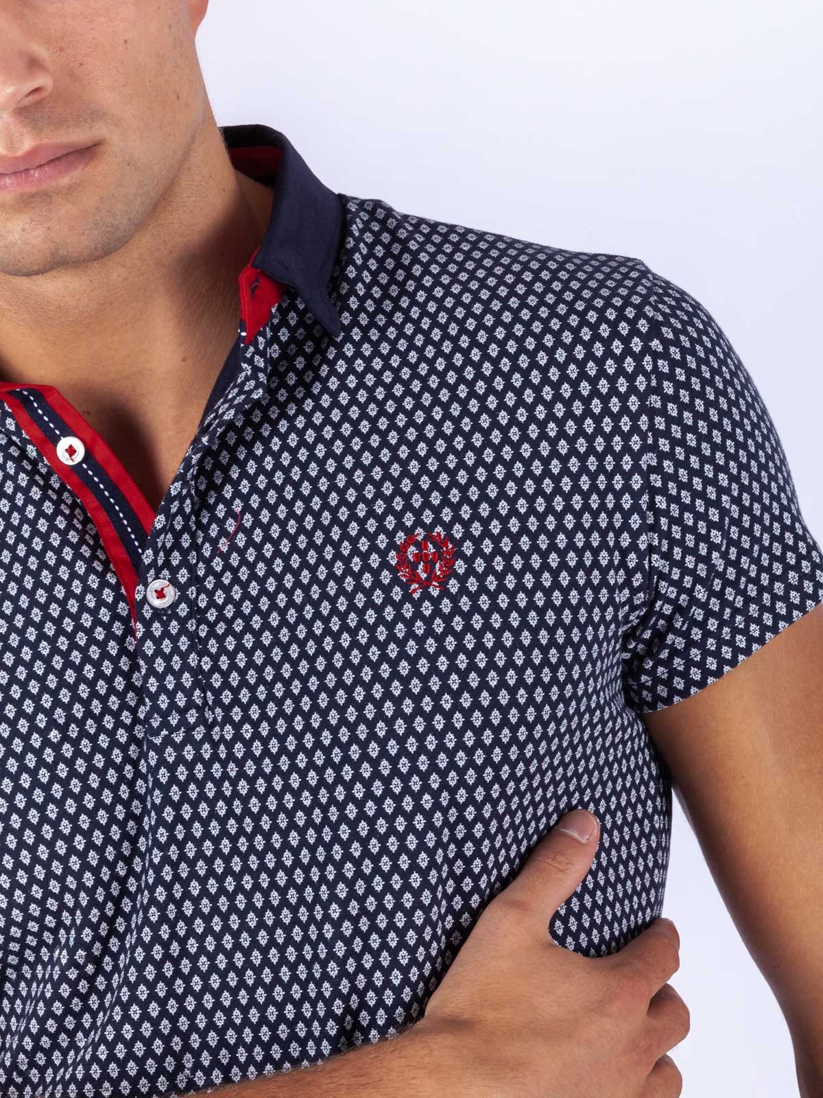 POLO SMK PATTERN TWO