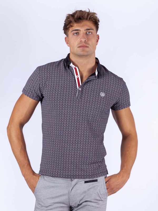 POLO SMK PATTERN THREE