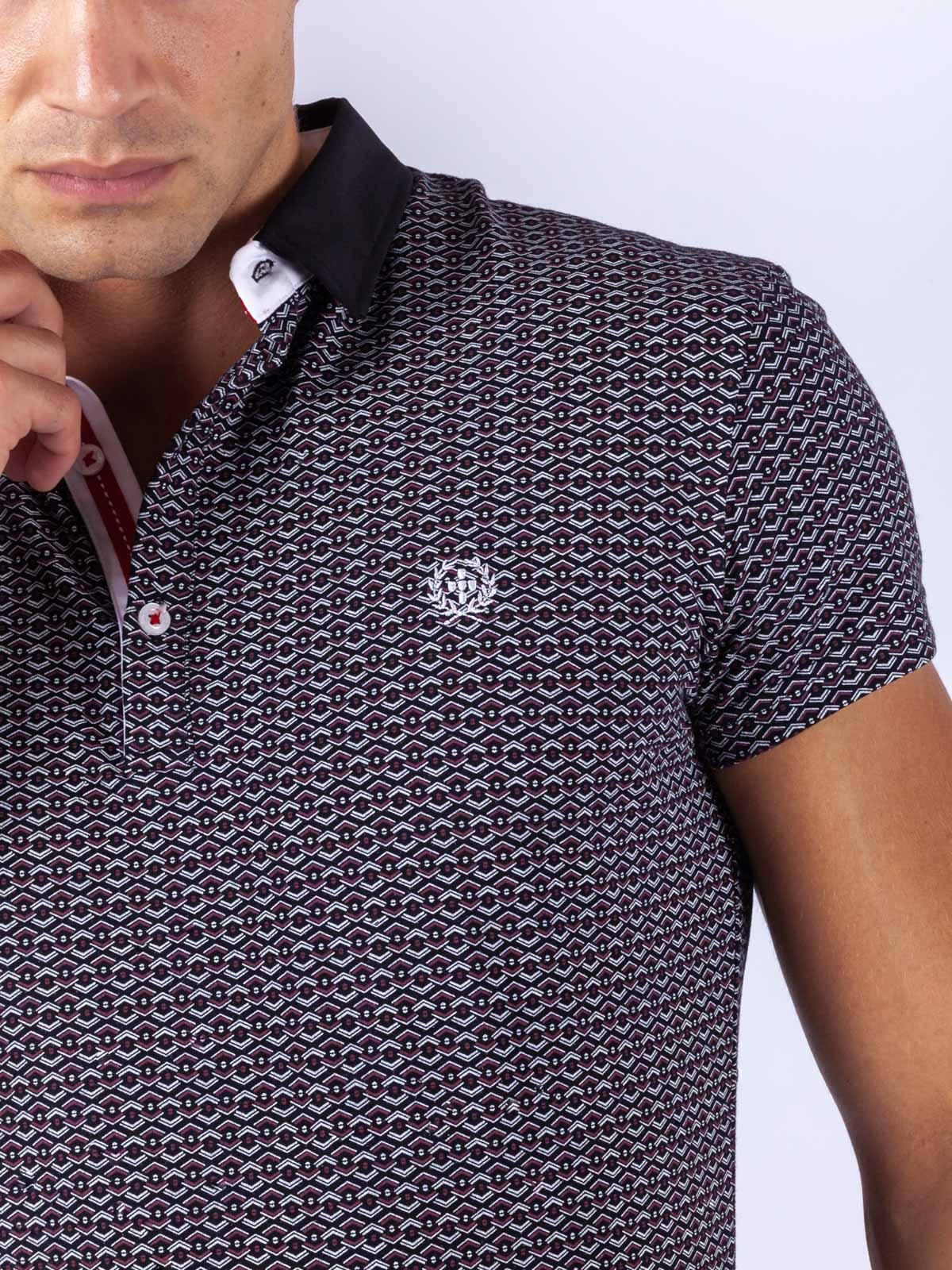 POLO SMK PATTERN THREE
