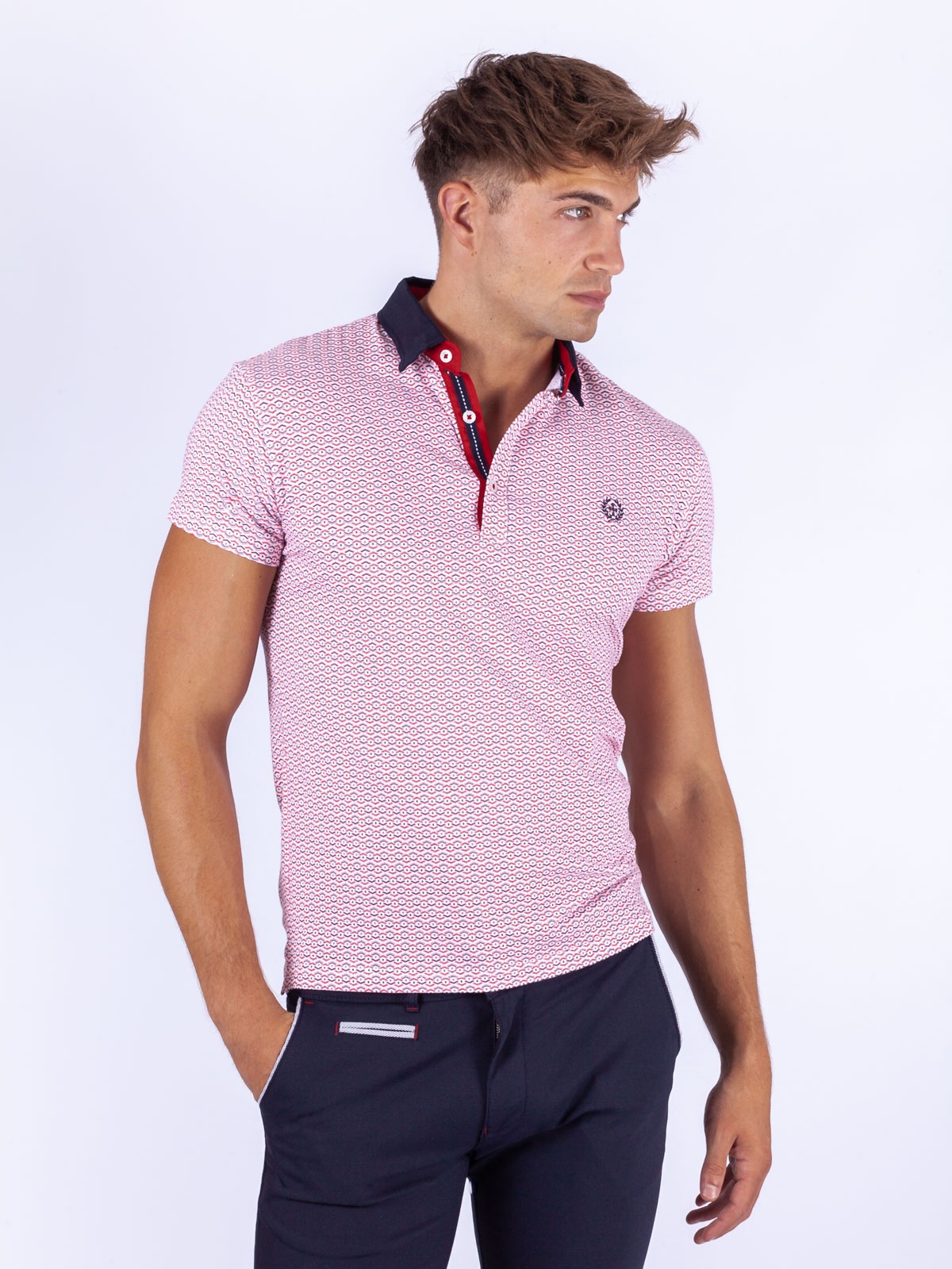 POLO SMK PATTERN THREE