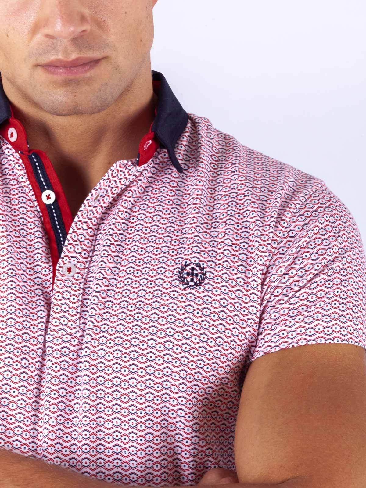 POLO SMK PATTERN THREE