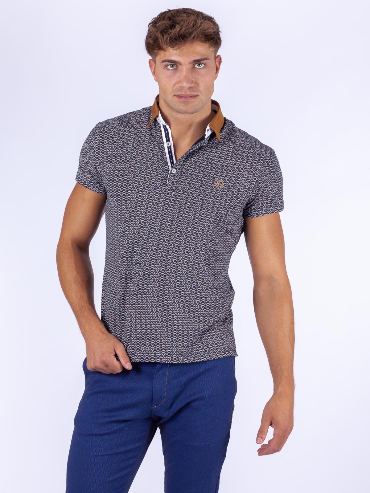 POLO SMK PATTERN THREE