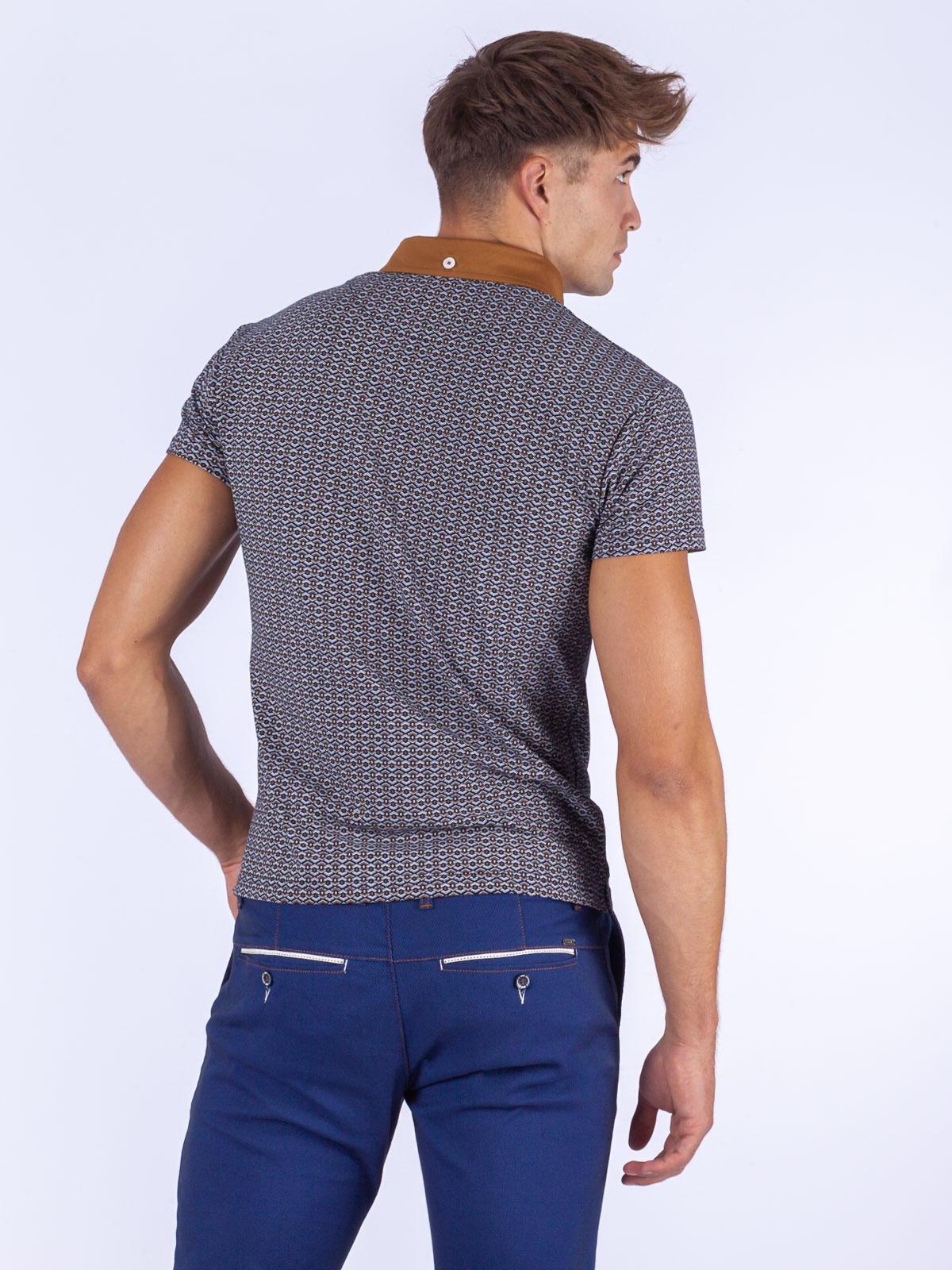 POLO SMK PATTERN THREE