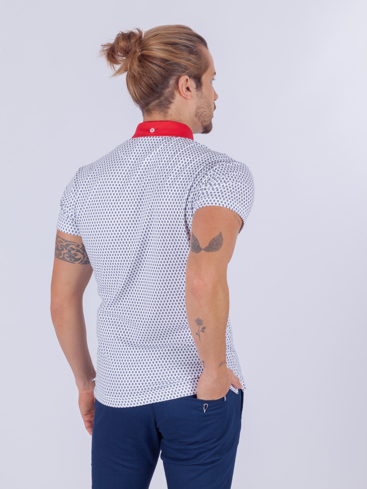 POLO SMK RED COLLAR