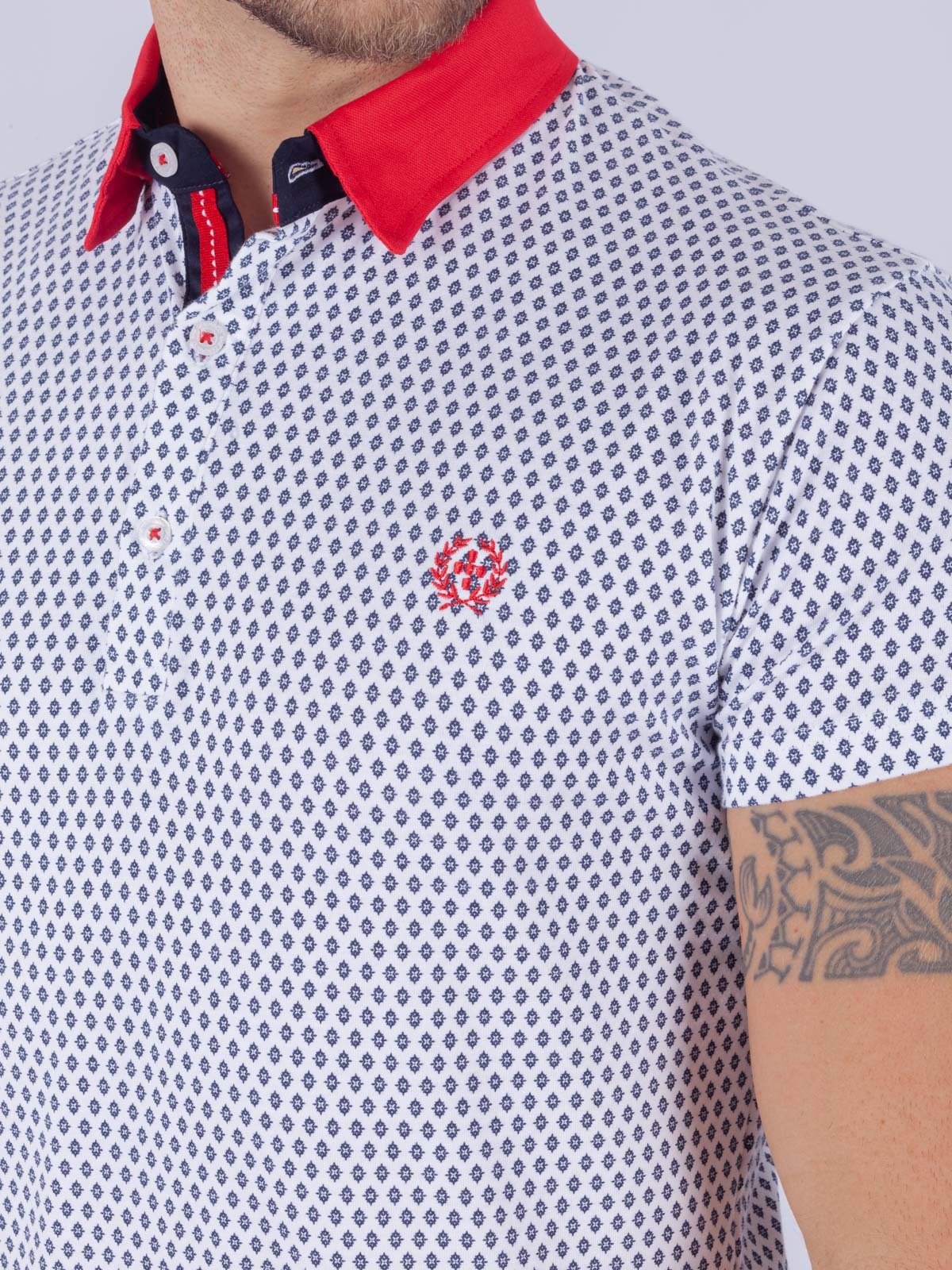 POLO SMK RED COLLAR