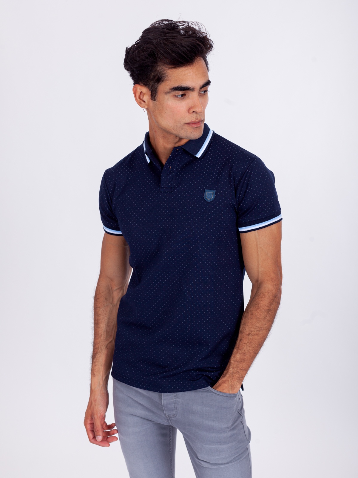 POLO SMK COLORED STRIPES